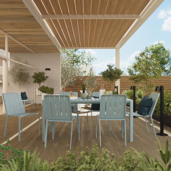 Mesa de jardín extensible Idaho