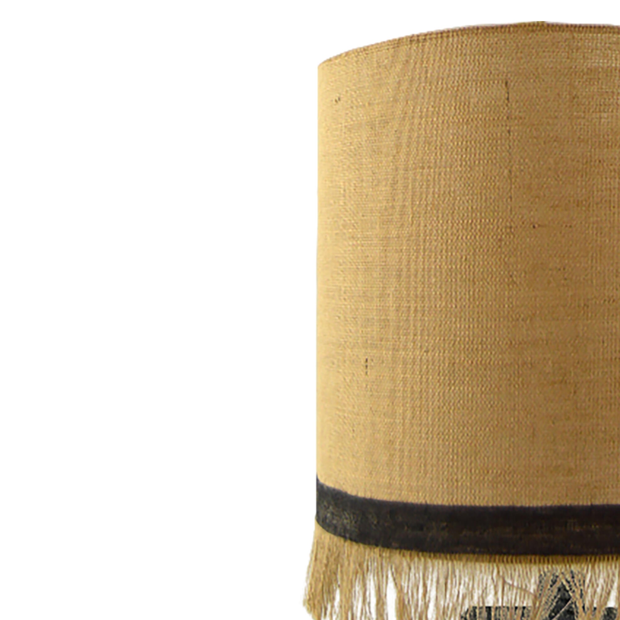 Candeeiro de parede CHESSY 1 LUZ TEXTIL CASTANHO - 3