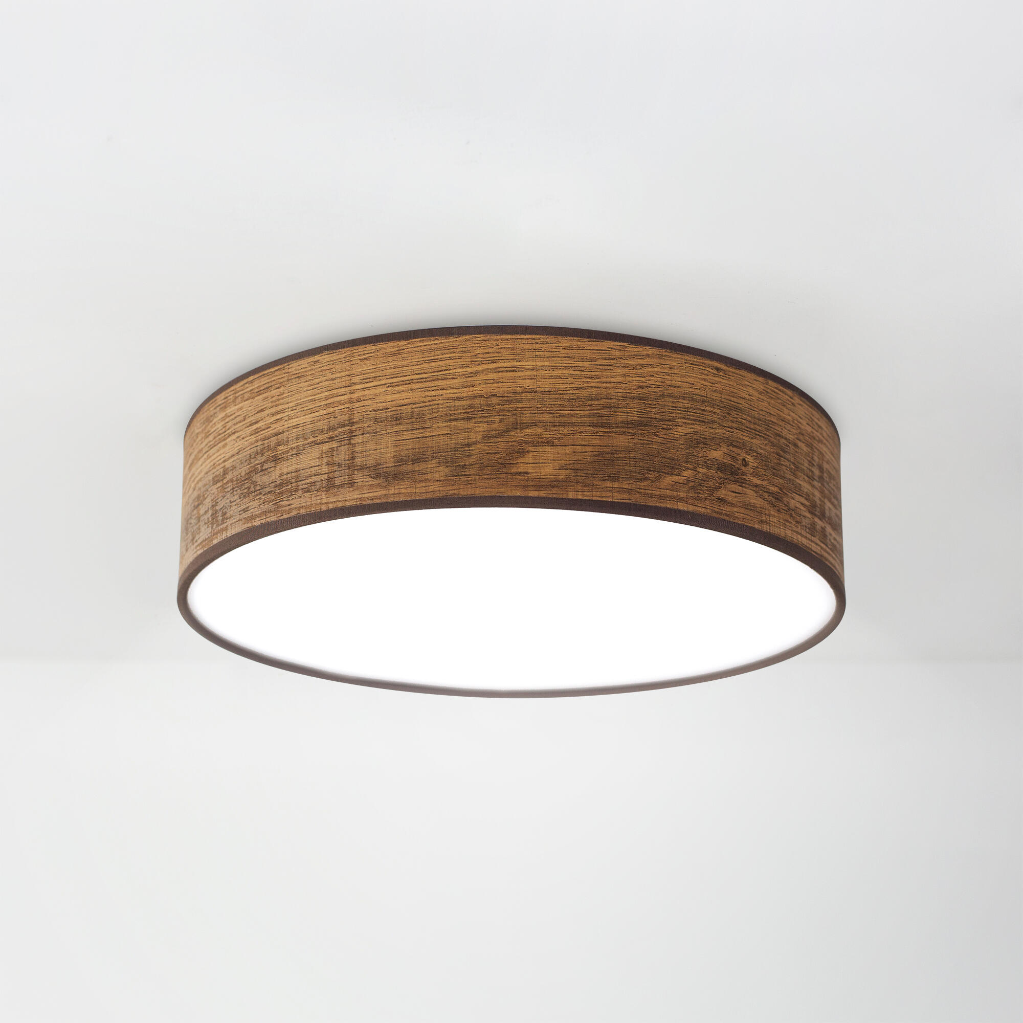 Candeeiro de teto LED AITANA 24W 2400LM 1 LUZ MADEIRA ESCURA - 4