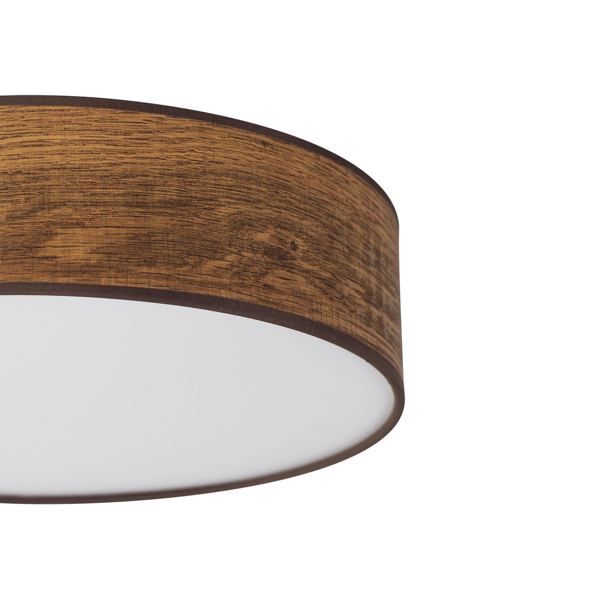 Candeeiro de teto LED AITANA 24W 2400LM 1 LUZ MADEIRA ESCURA - 3