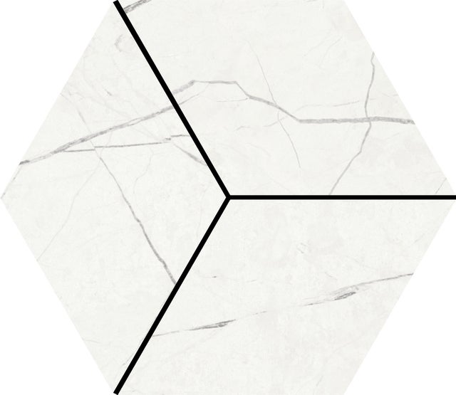 Pastilha cerâmica branco 18x21 cm Aleluia Muse