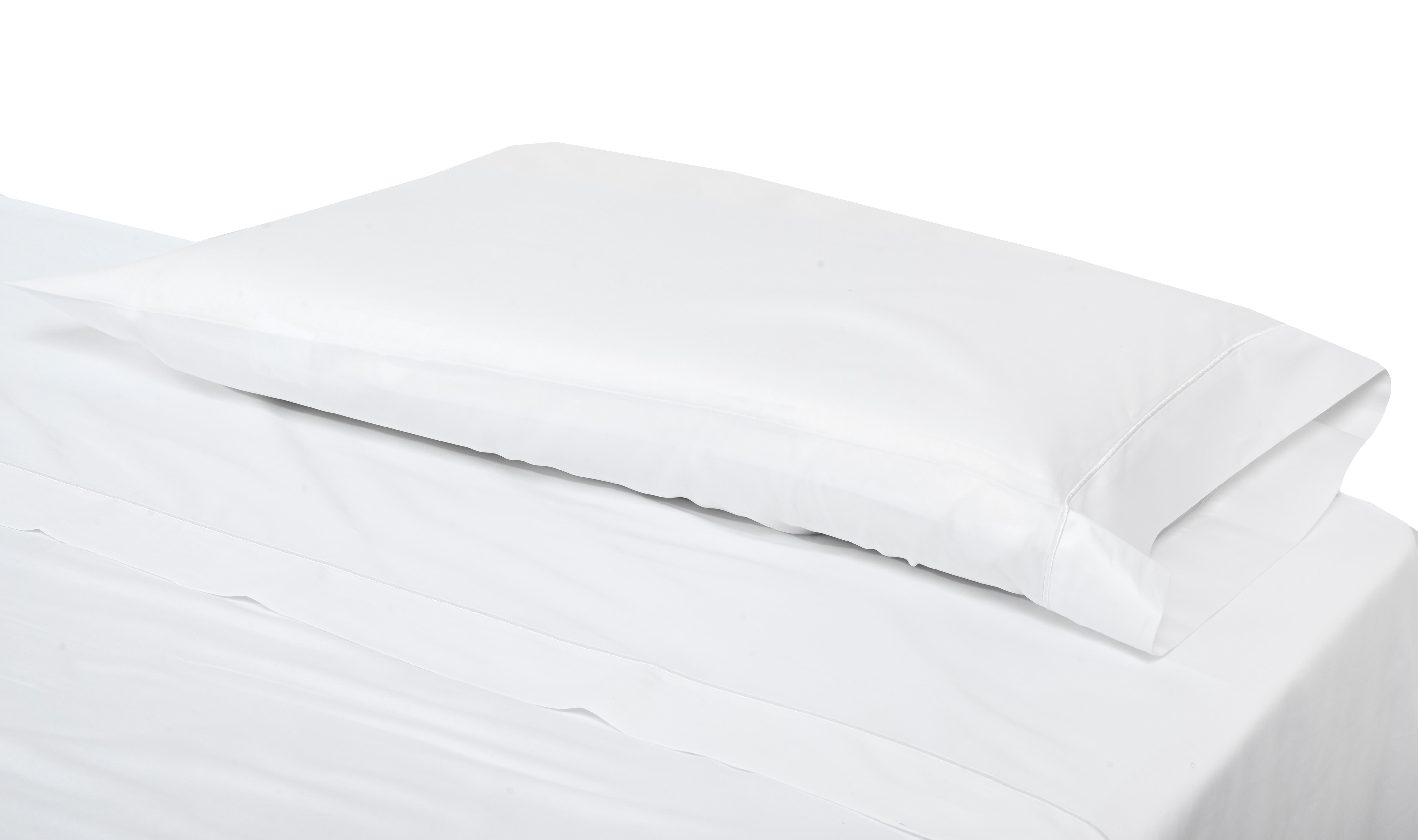Funda de almohada Bordón INSPIRE  algodón 400 hilos blanco 45 x 110 cm - 6