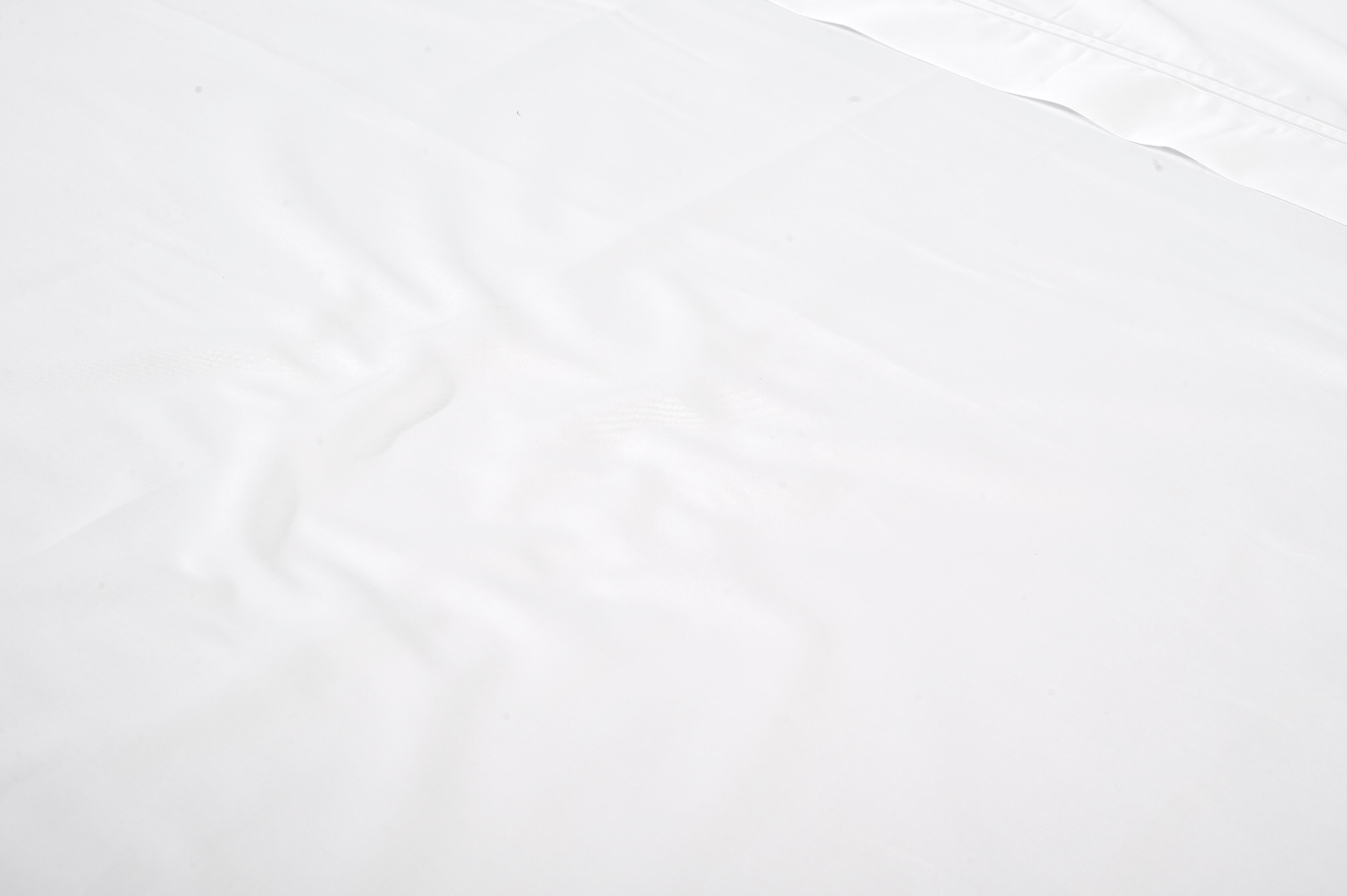 Sábana encimera Bordón algodón egipcio 400 hilos blanco 240x290 para cama de 150 cm - 18