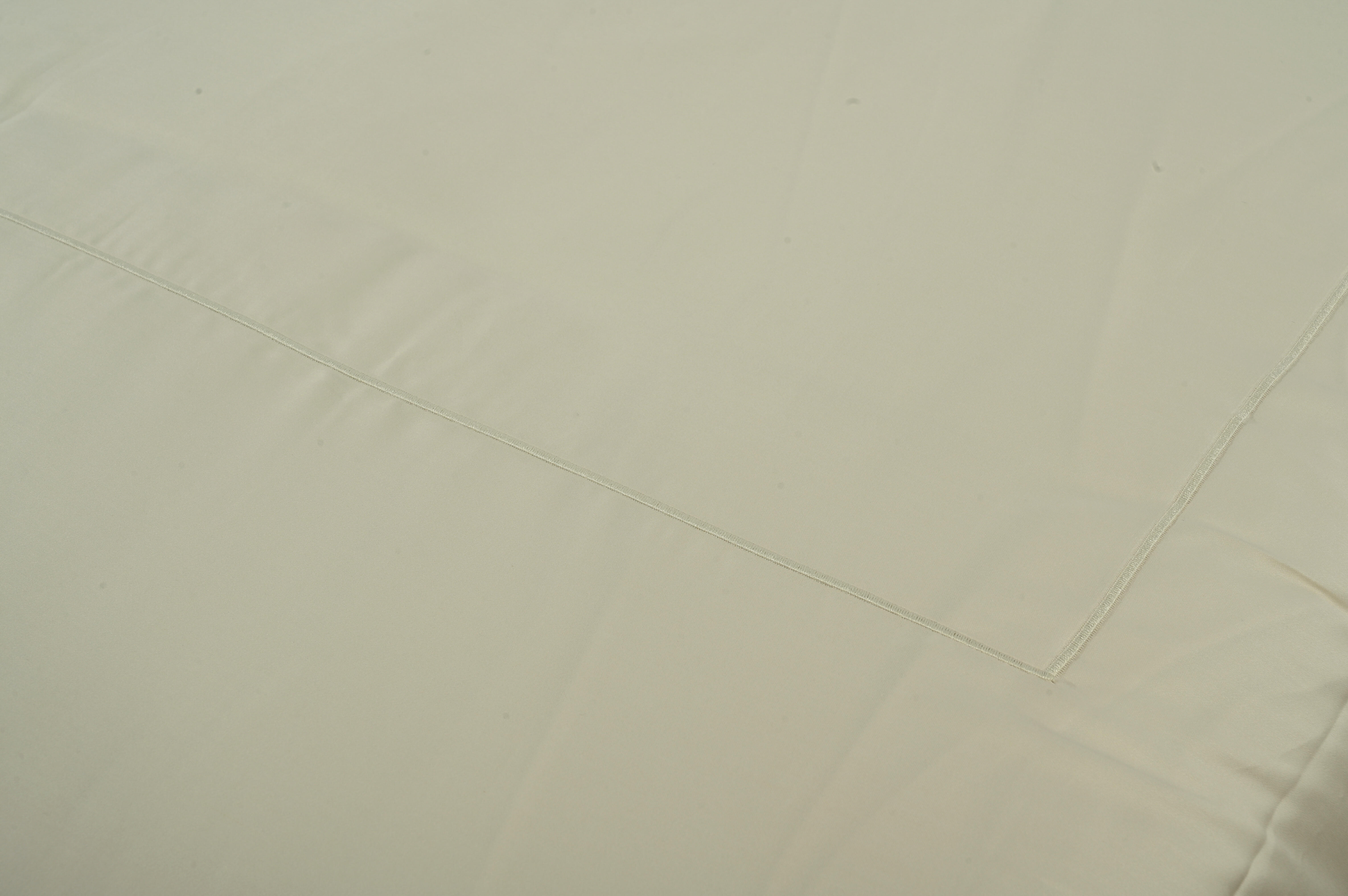 Funda nórdica Bordón algodón egipcio 300 hilos marfil para cama de 135 cm - 22