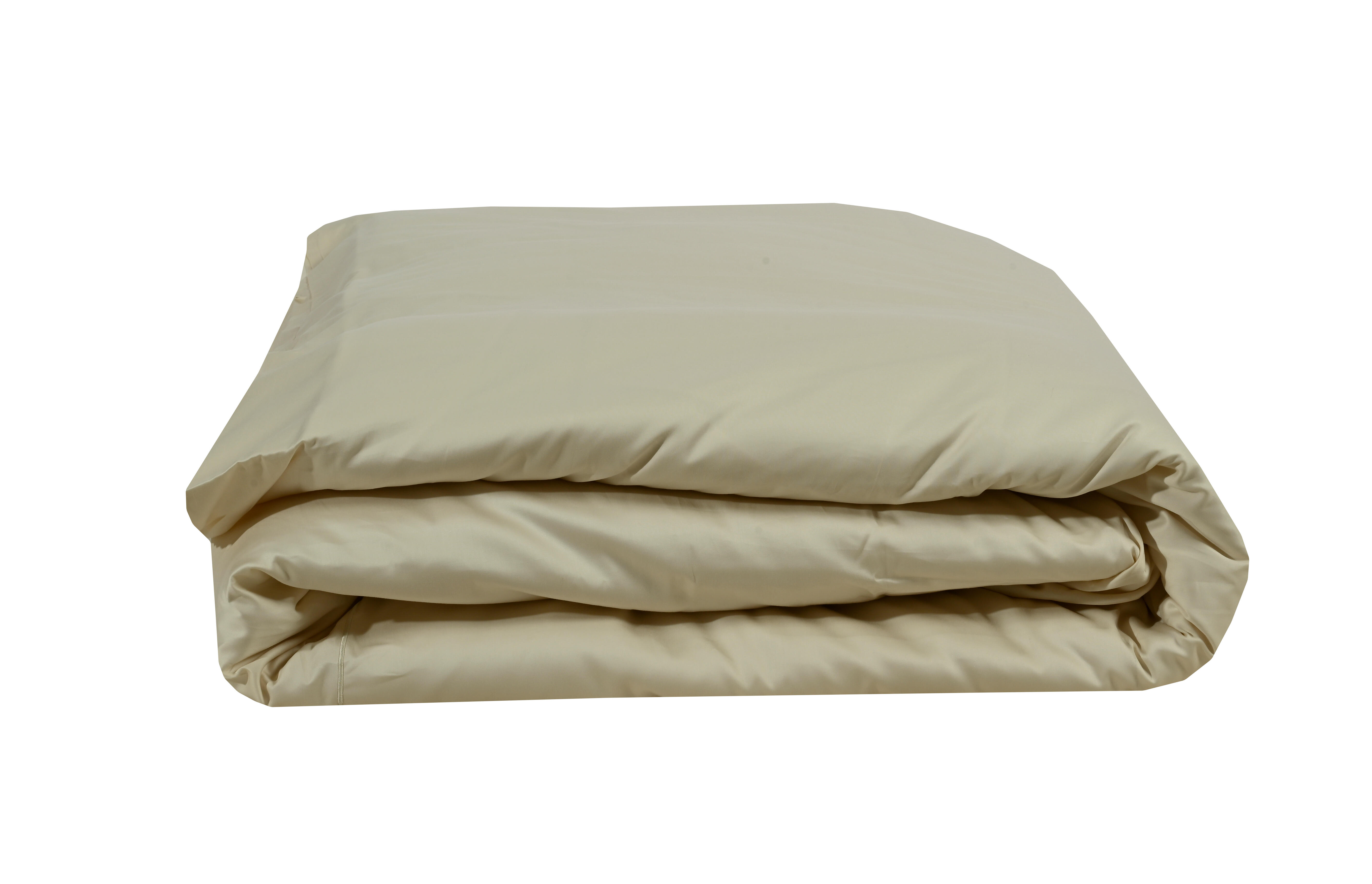 Funda nórdica Bordón algodón egipcio 300 hilos marfil para cama de 135 cm - 6