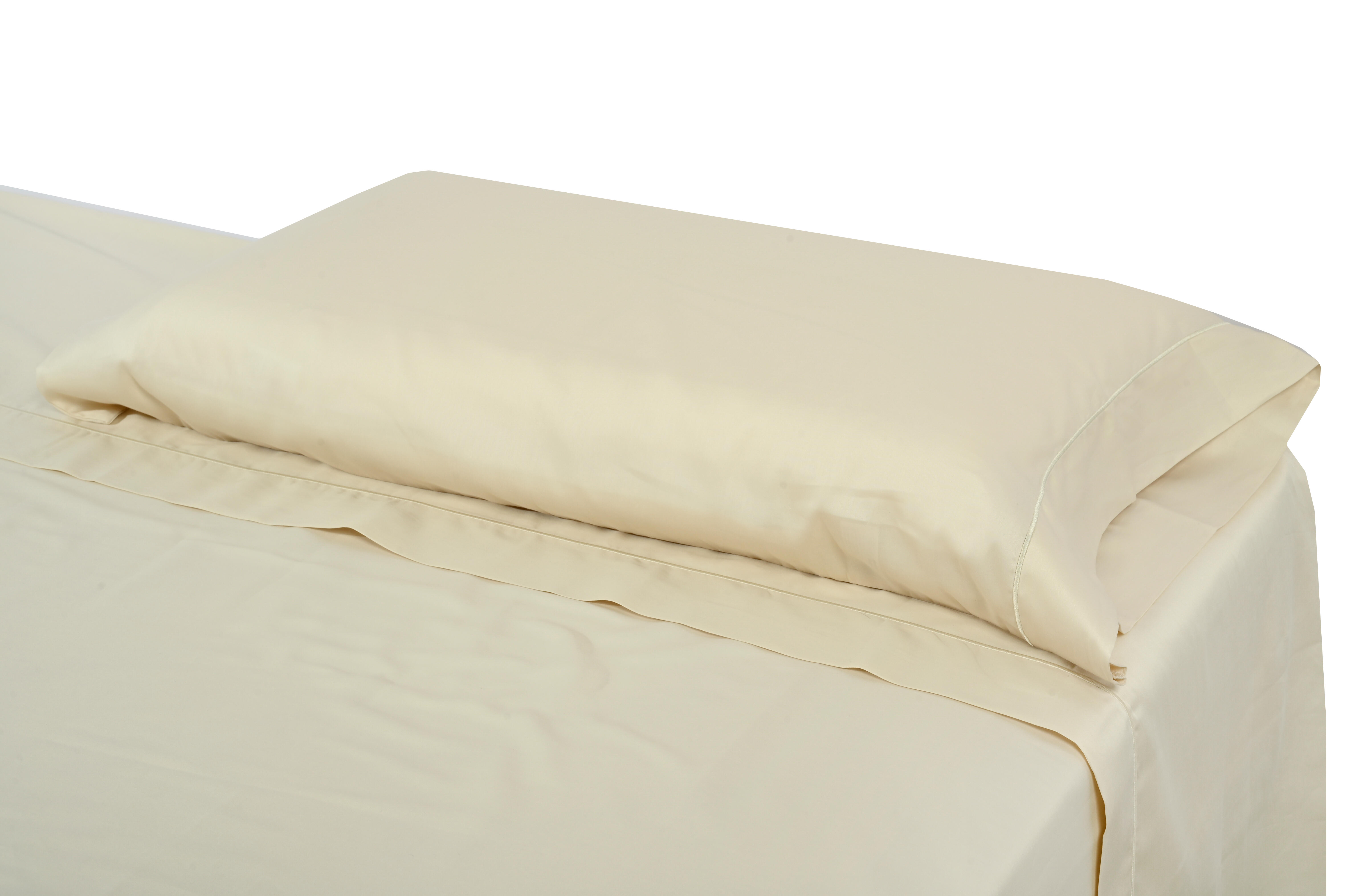 Funda de almohada Bordón INSPIRE  algodón 300 hilos beige 45 x 110 cm - 9