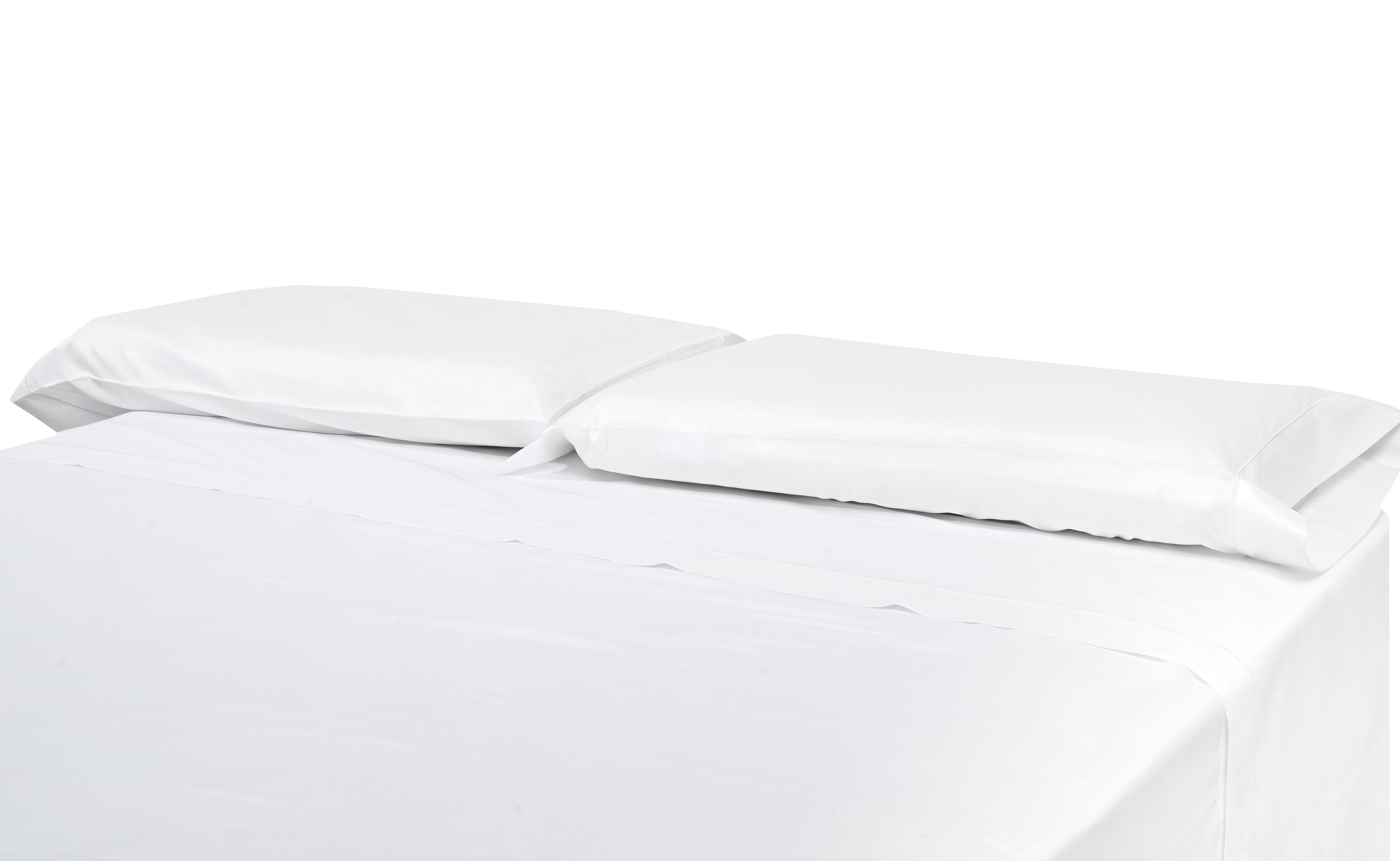 Funda de almohada Bordón INSPIRE  algodón 400 hilos blanco 45 x 110 cm - 4