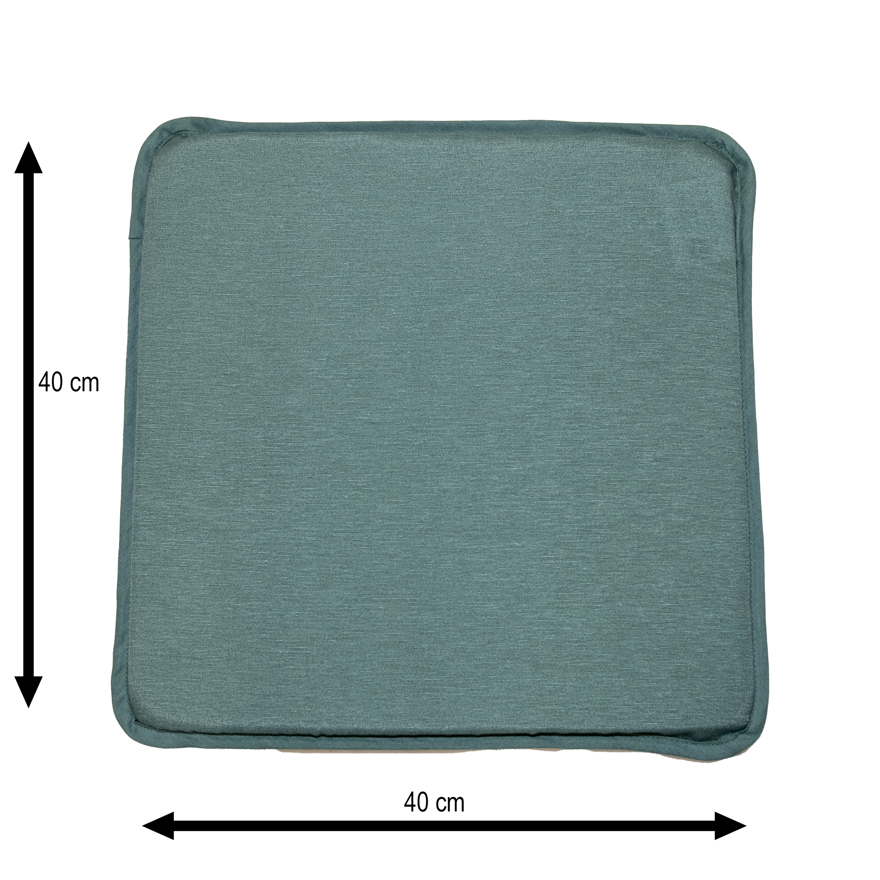 Coussin de chaise Soft vert, l.40 x L.40 cm NATERIAL - 4