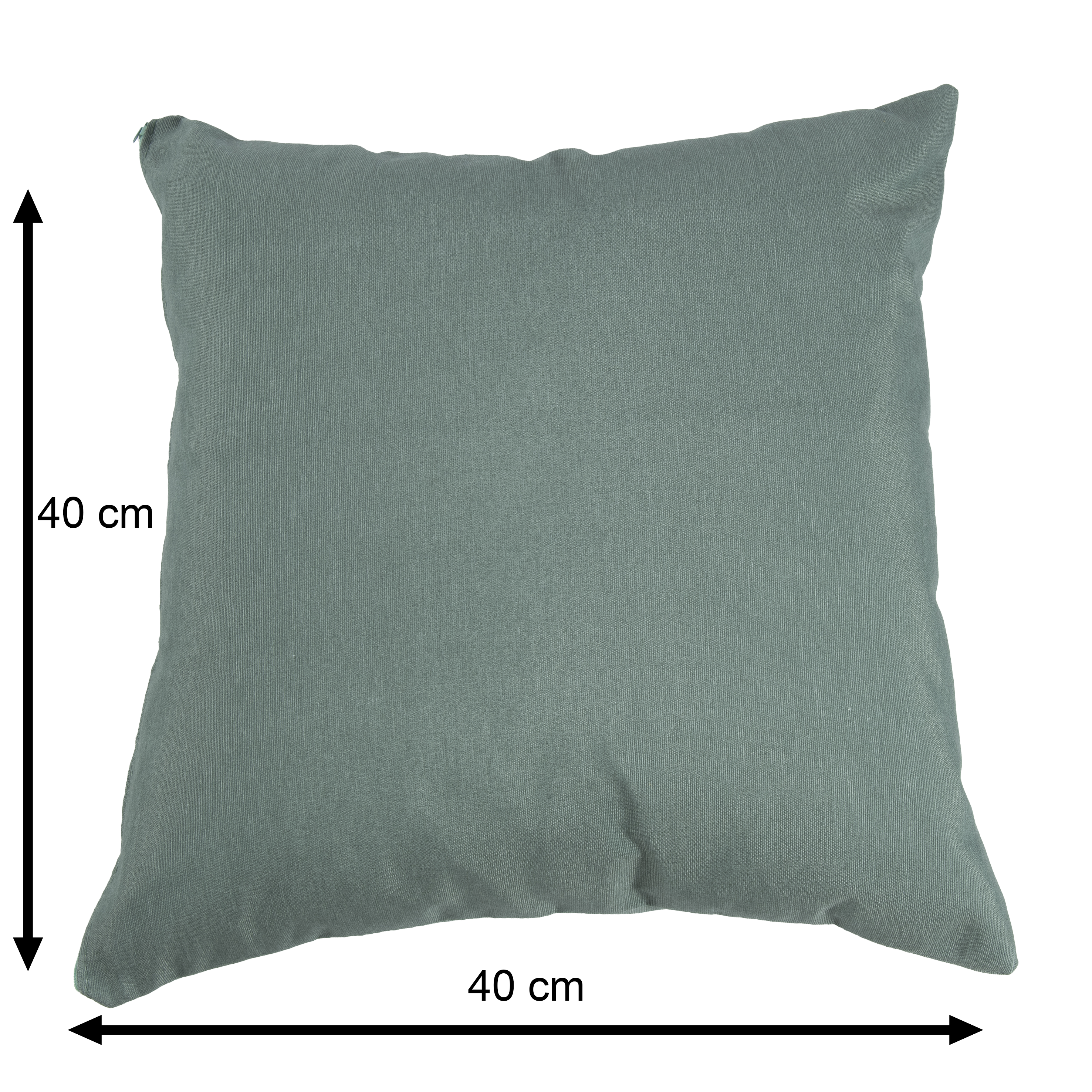 Coussin d'extérieur décoratif Soft, vert, l.40 x L.40 cm NATERIAL - 6