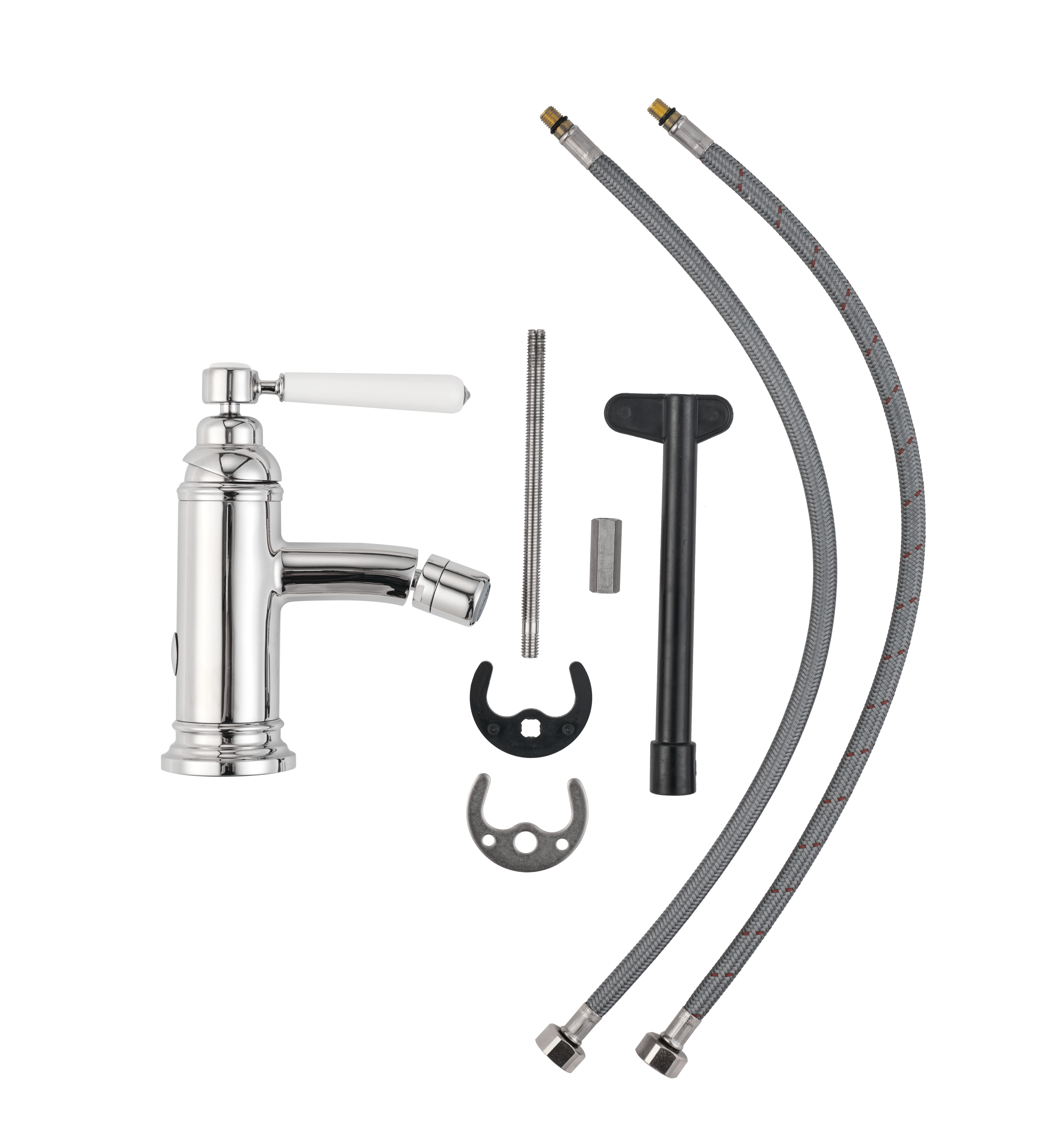 Grifo monomando de bidé SENSEA Charm cromo brillo. Antical. Latón - 6