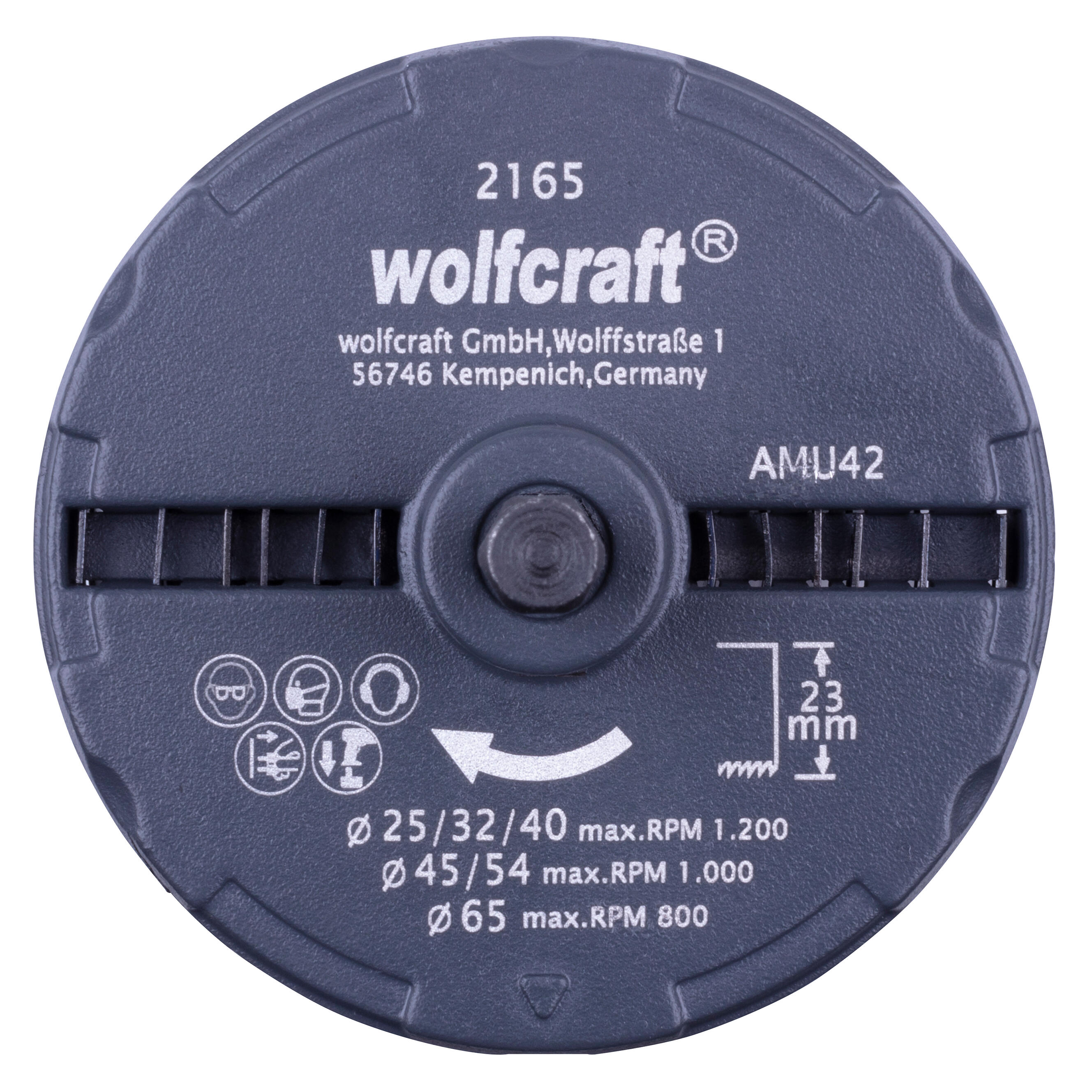 Scie cloche multi-lames bois/plastique/plâtre wolfcraft diam.25,32,40,45,54,65mm - 5
