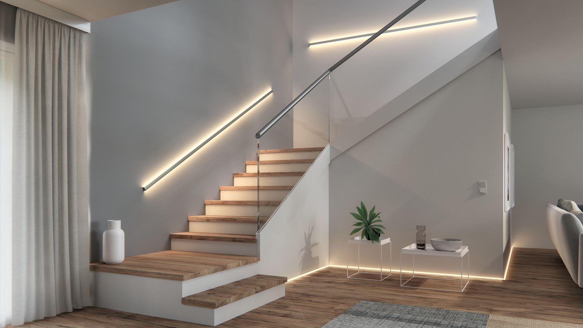 Profilé pour ruban LED L.1 m, Duo profil PAULMANN - 5