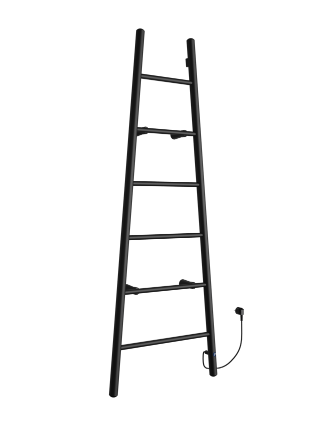 Elektryczny grzejnik łazienkowy 60x160 cm czarny ESCADA ITD