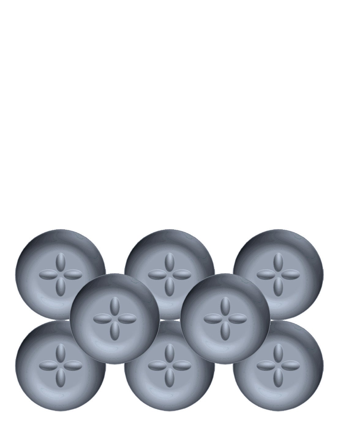 8 patins de pied de meuble en polypropylène adhésif SCOTCH Ø25 mm - 2