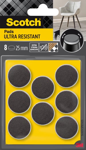 Lot De 4 Balles De Tennis Prédécoupées Pour Pieds De Meubles – Protection Antirays Pour Sols, Caoutchouc + Fibre, Diamètre 6,3 Cm, Multi-usage