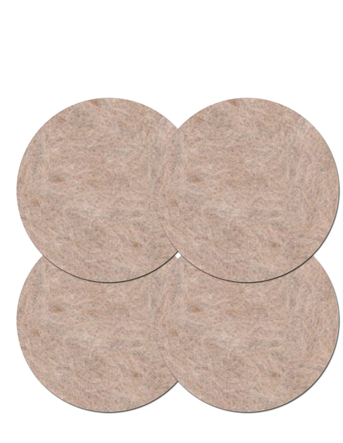 4 patins de pied de meuble en laine auto-adhésif SCOTCH Ø50 mm - 2