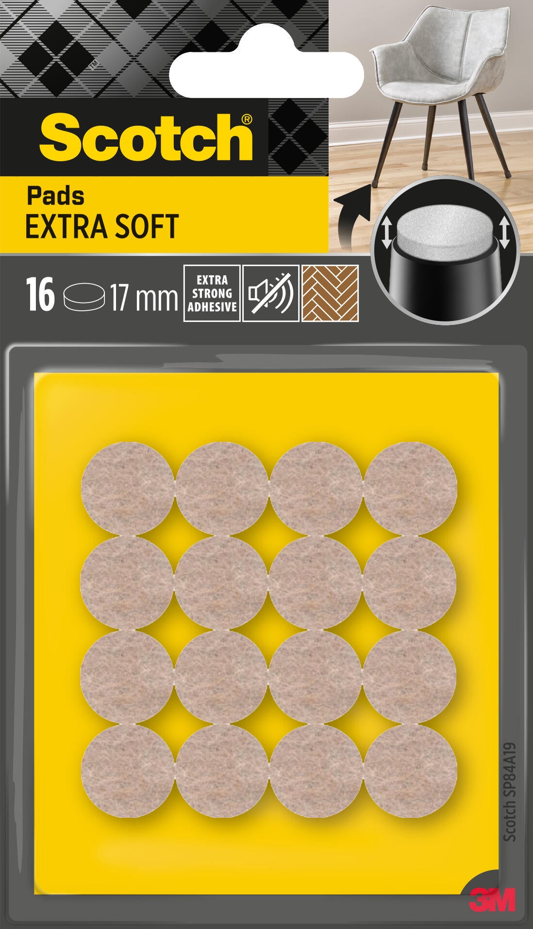 16 Feltros Scotch extra soft D17mm - 6