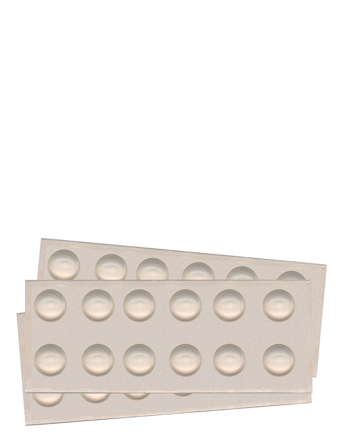 16 tampons amortisseurs en polyuréthane auto-adhésif SCOTCH Ø8 mm - 2