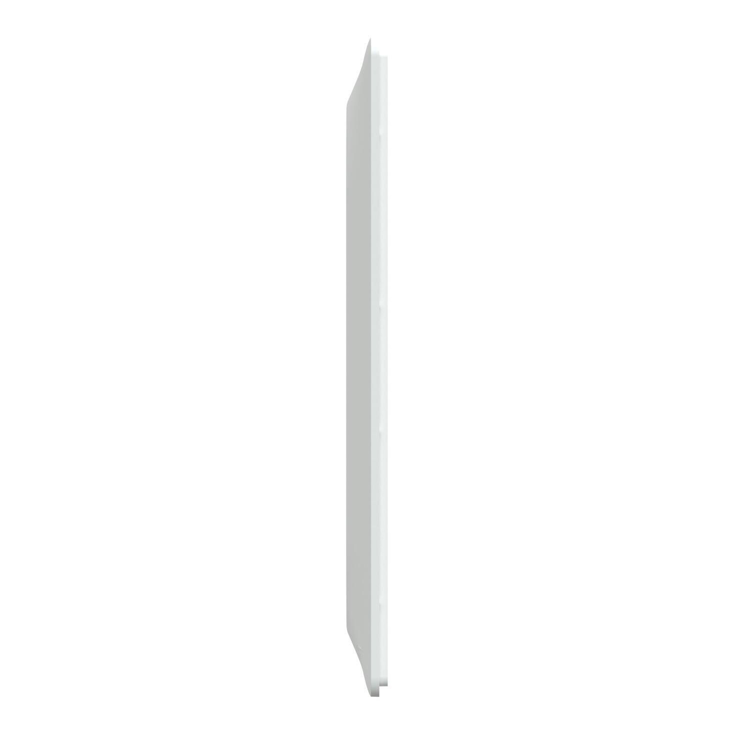 Plaque double verticale Ovalis, SCHNEIDER ELECTRIC, blanc - 4