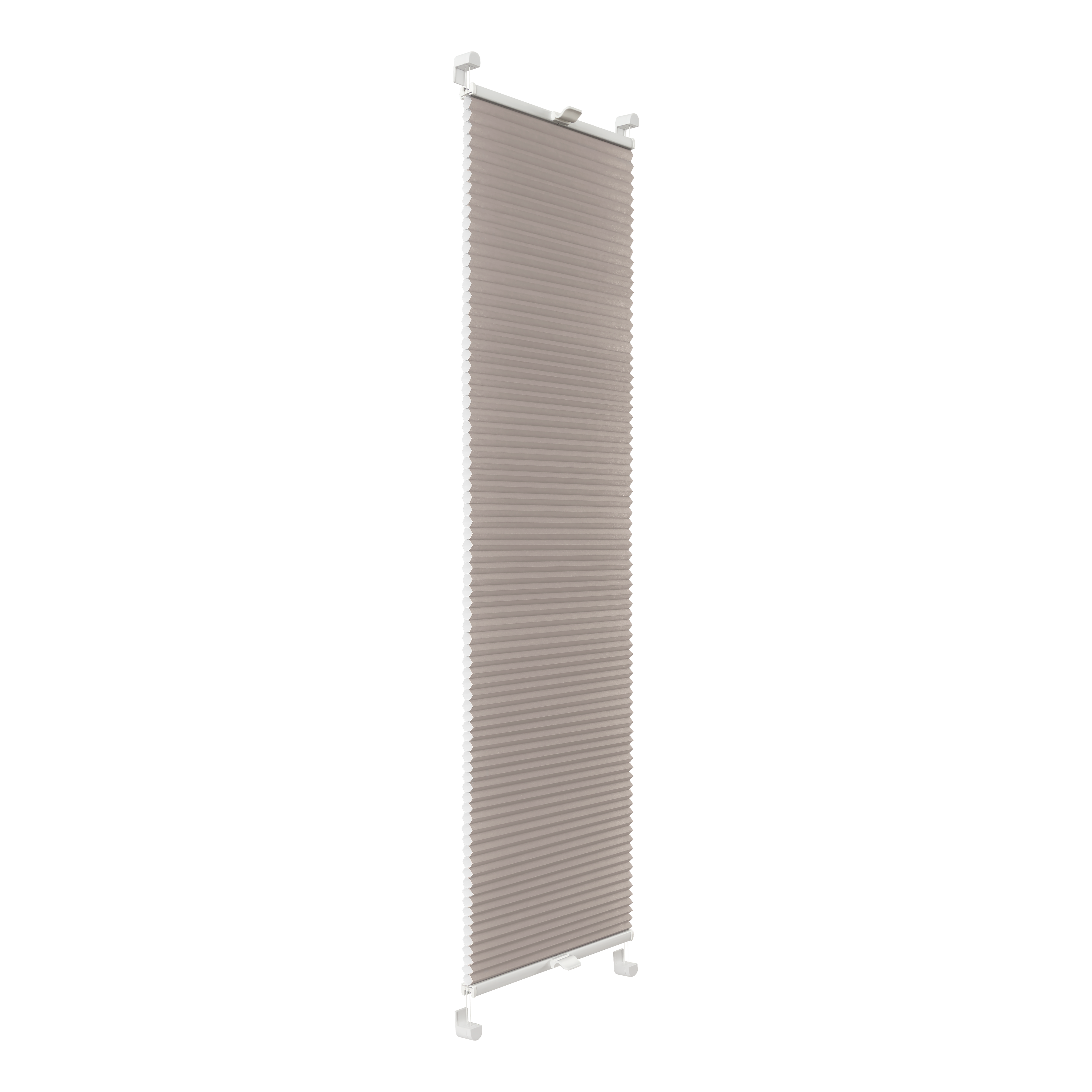 Roleta plisowana Plaster Miodu Platyna 34 x 140 cm szara