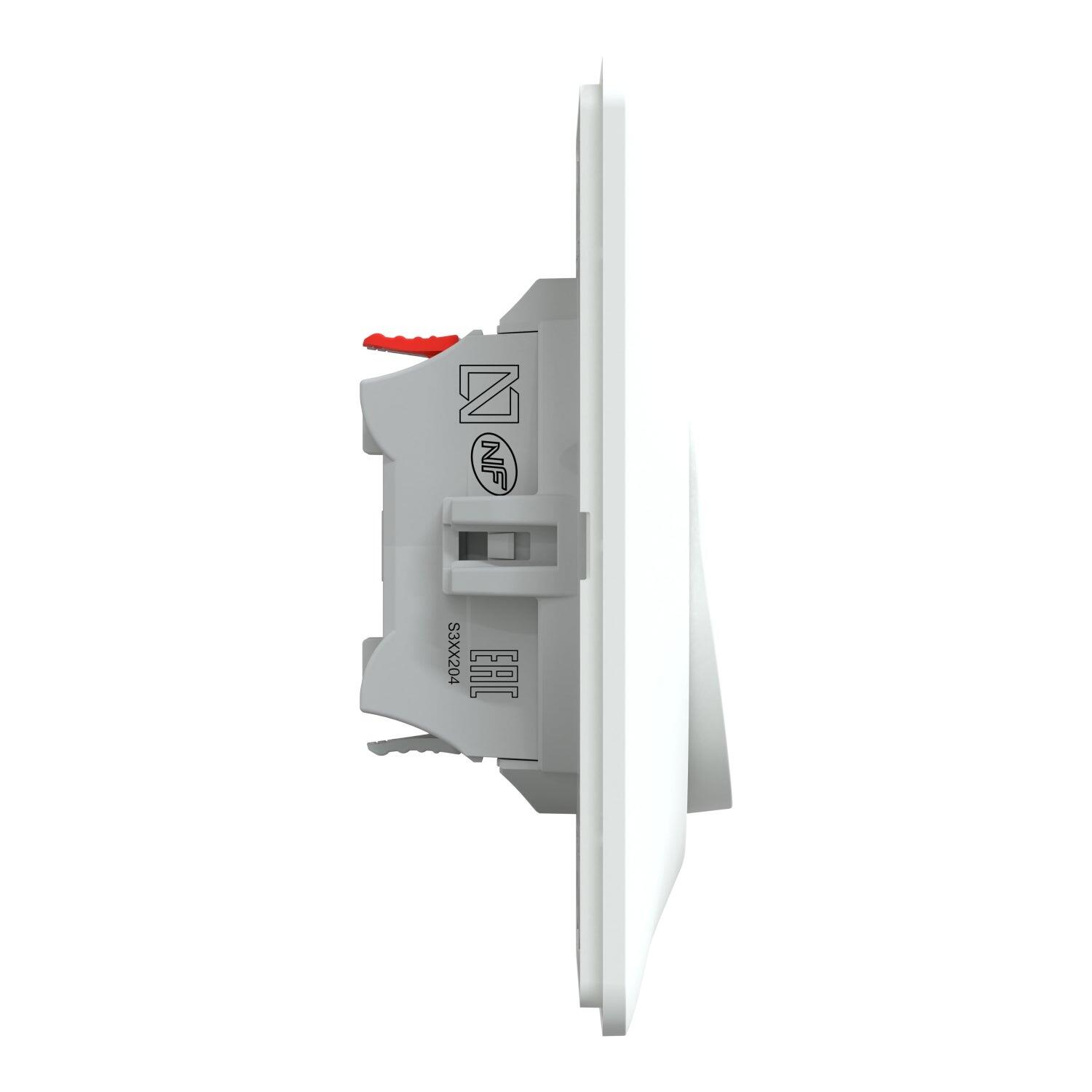 Interrupteur va-et-vient complet Ovalis, SCHNEIDER ELECTRIC, blanc - 6