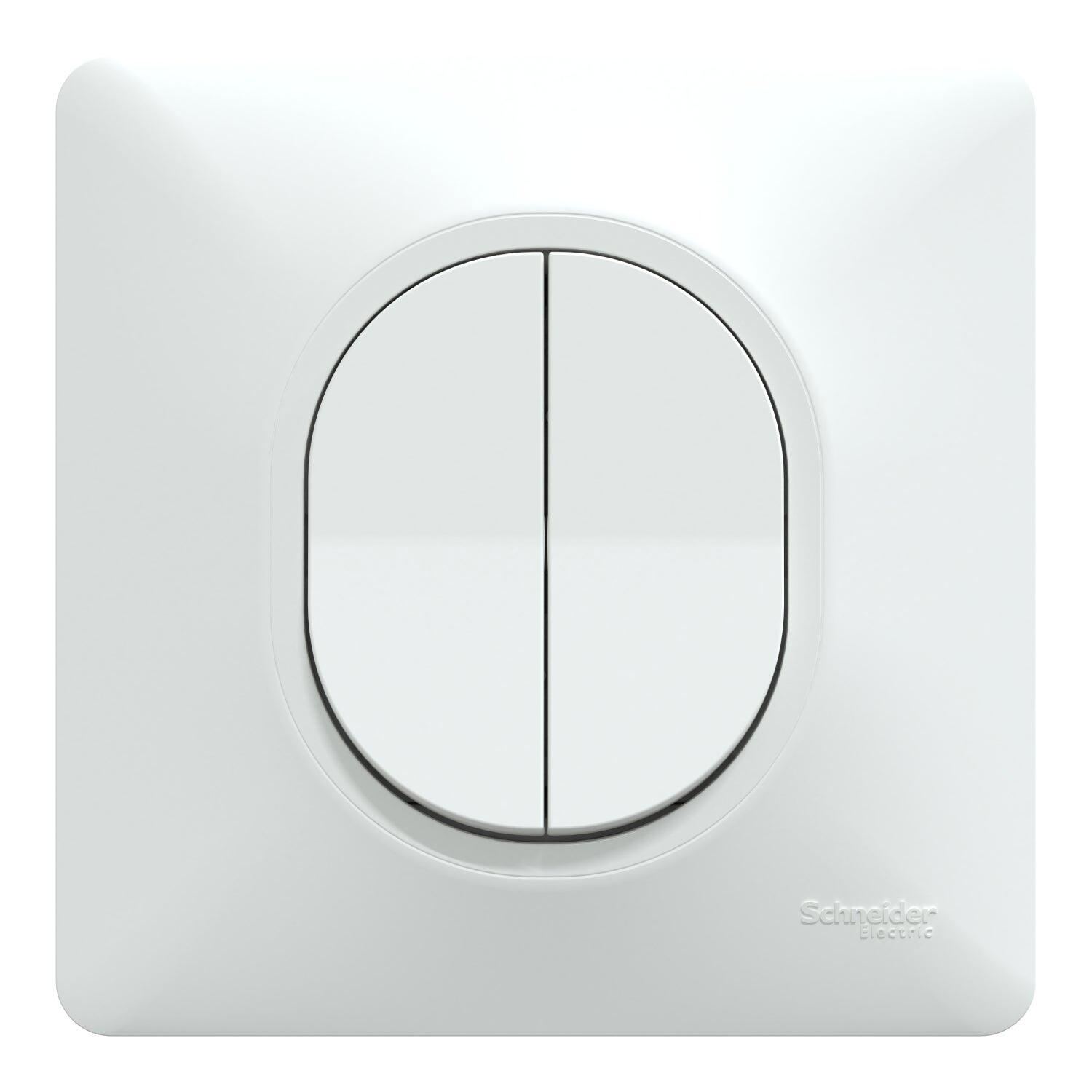 Schneider Electric Eph0500121 Croisement Blanc - Interrupteur Et Accessoire Électrique De Qualité