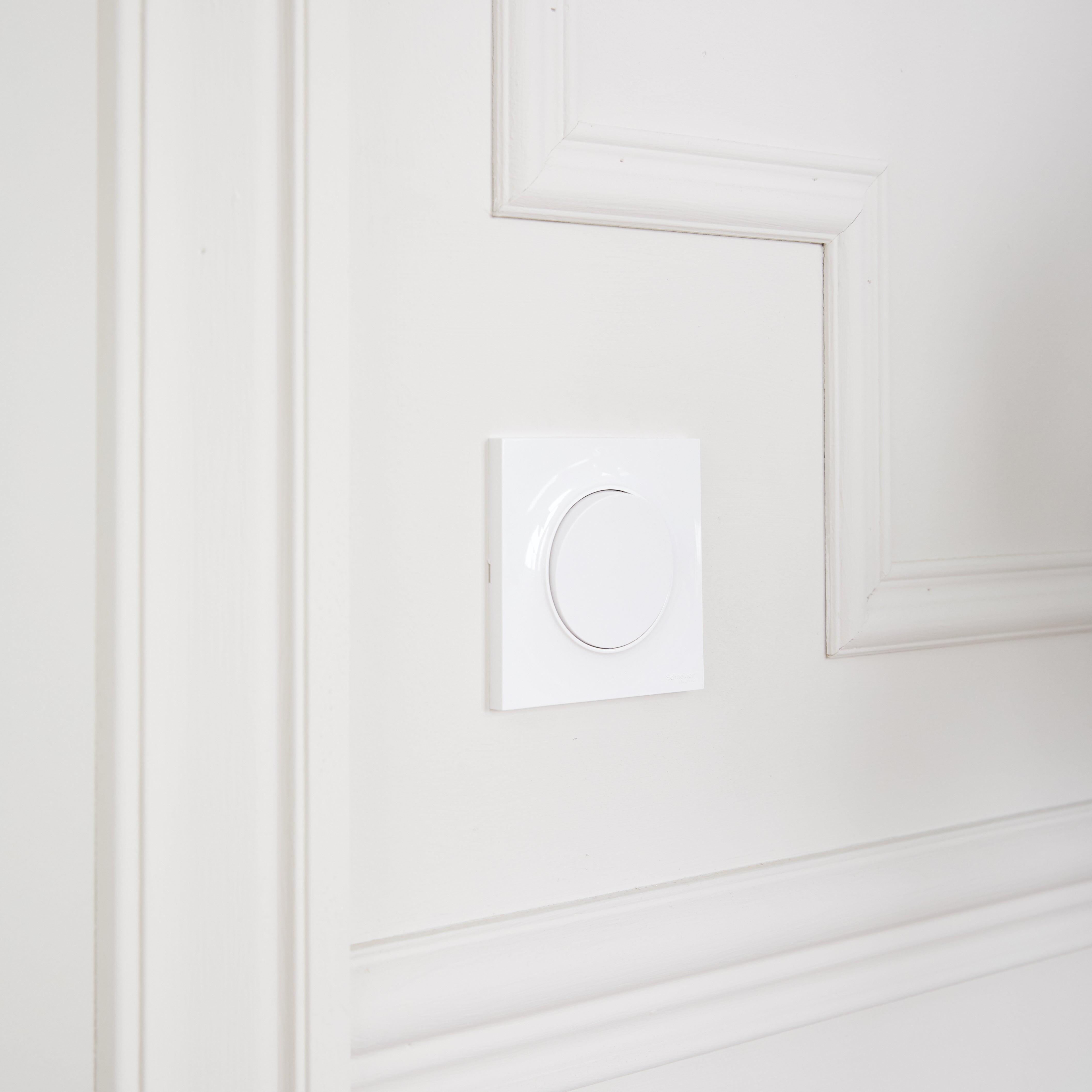 Lot de 5 interrupteurs va-et-vient complet Odace, SCHNEIDER ELECTRIC, blanc - 6