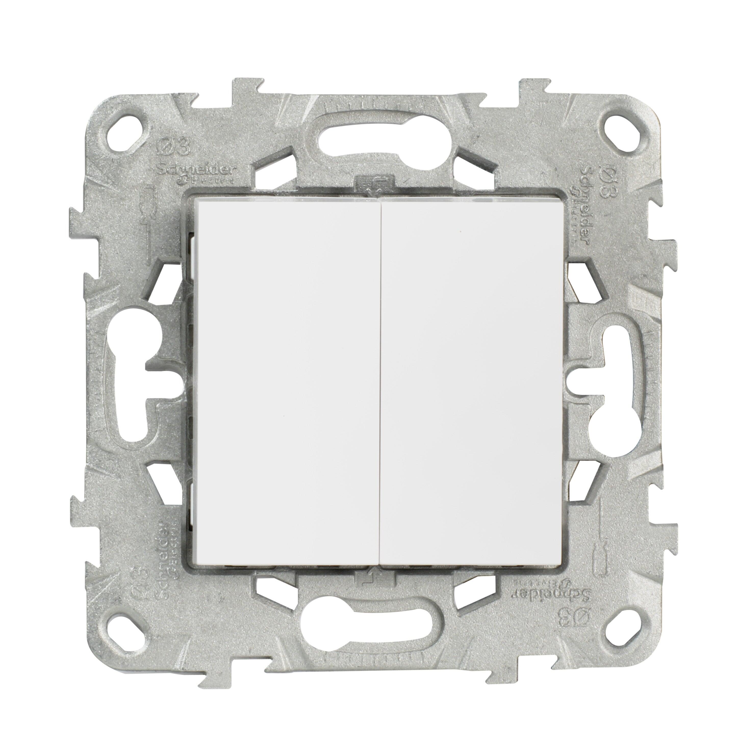 Schneider Double Interrupteur Va-et-vient Lumineux – Alvais 82086
