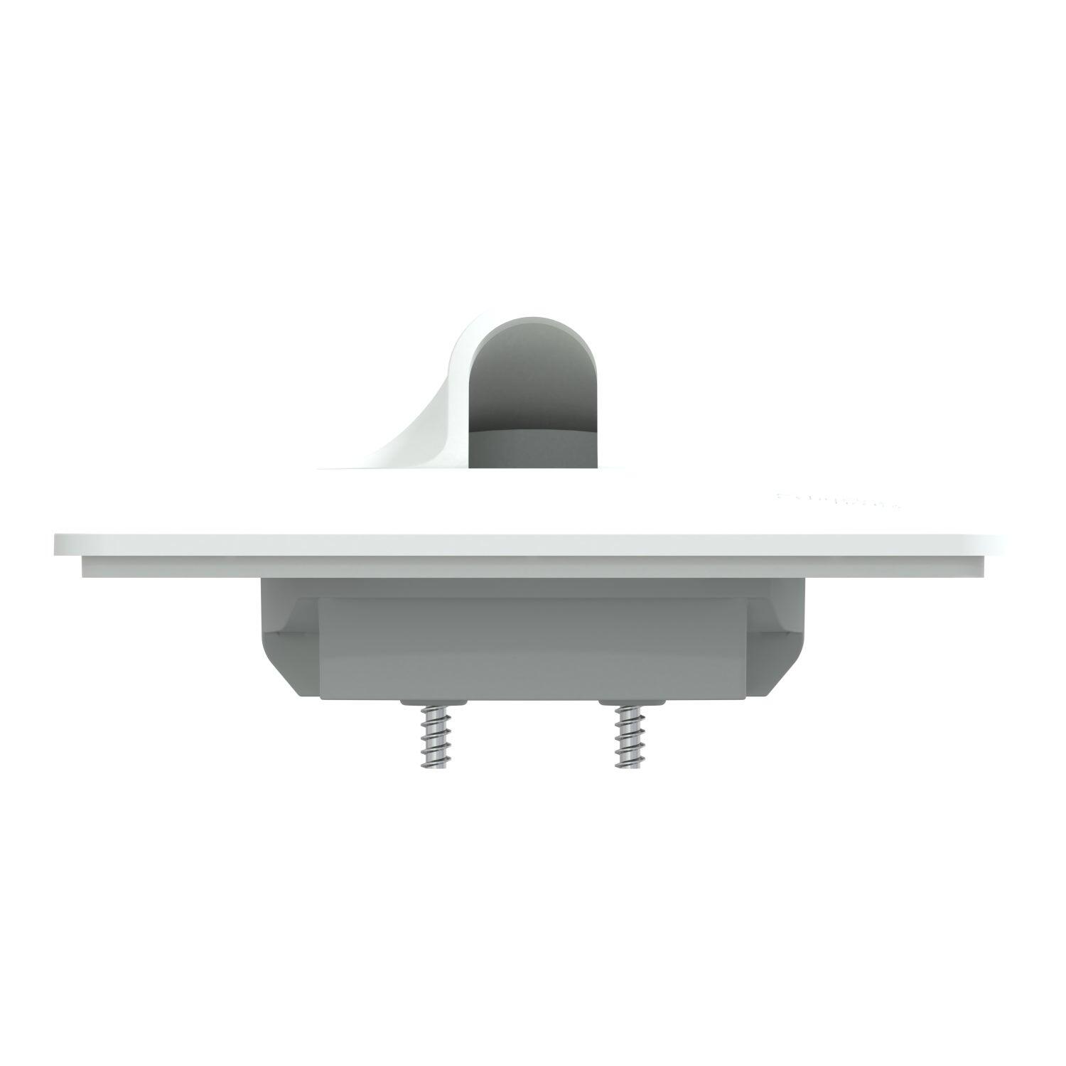 Sortie de câble complet Ovalis, SCHNEIDER ELECTRIC, blanc - 6