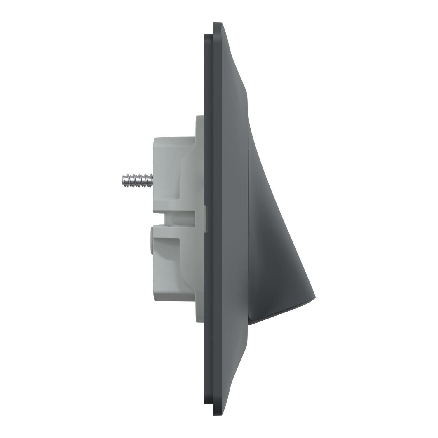 Sortie de câble complet Ovalis, SCHNEIDER ELECTRIC, gris anthracite - 5