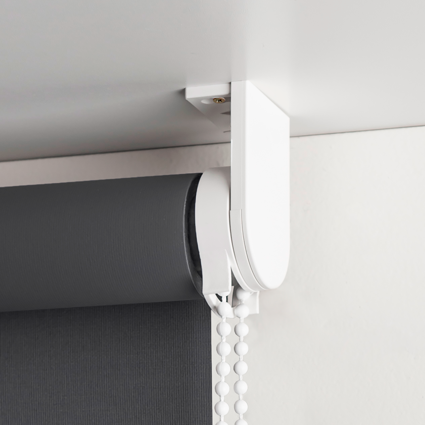 Store enrouleur occultant Mambo gris foncé, l.60 x H.190 cm, INSPIRE - 6