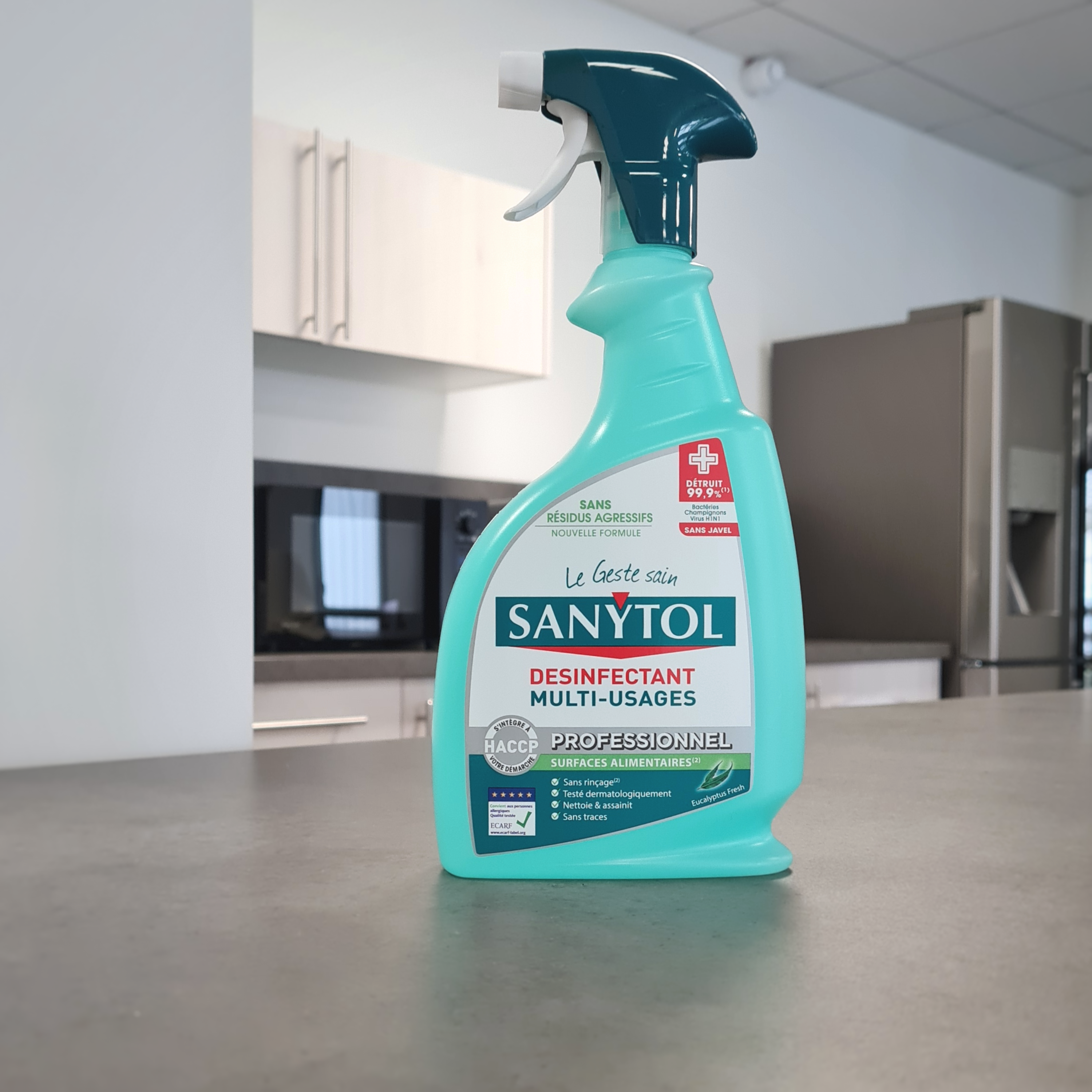 Nettoyant désinfectant multi-usages SANYTOL, 0,75L - 3