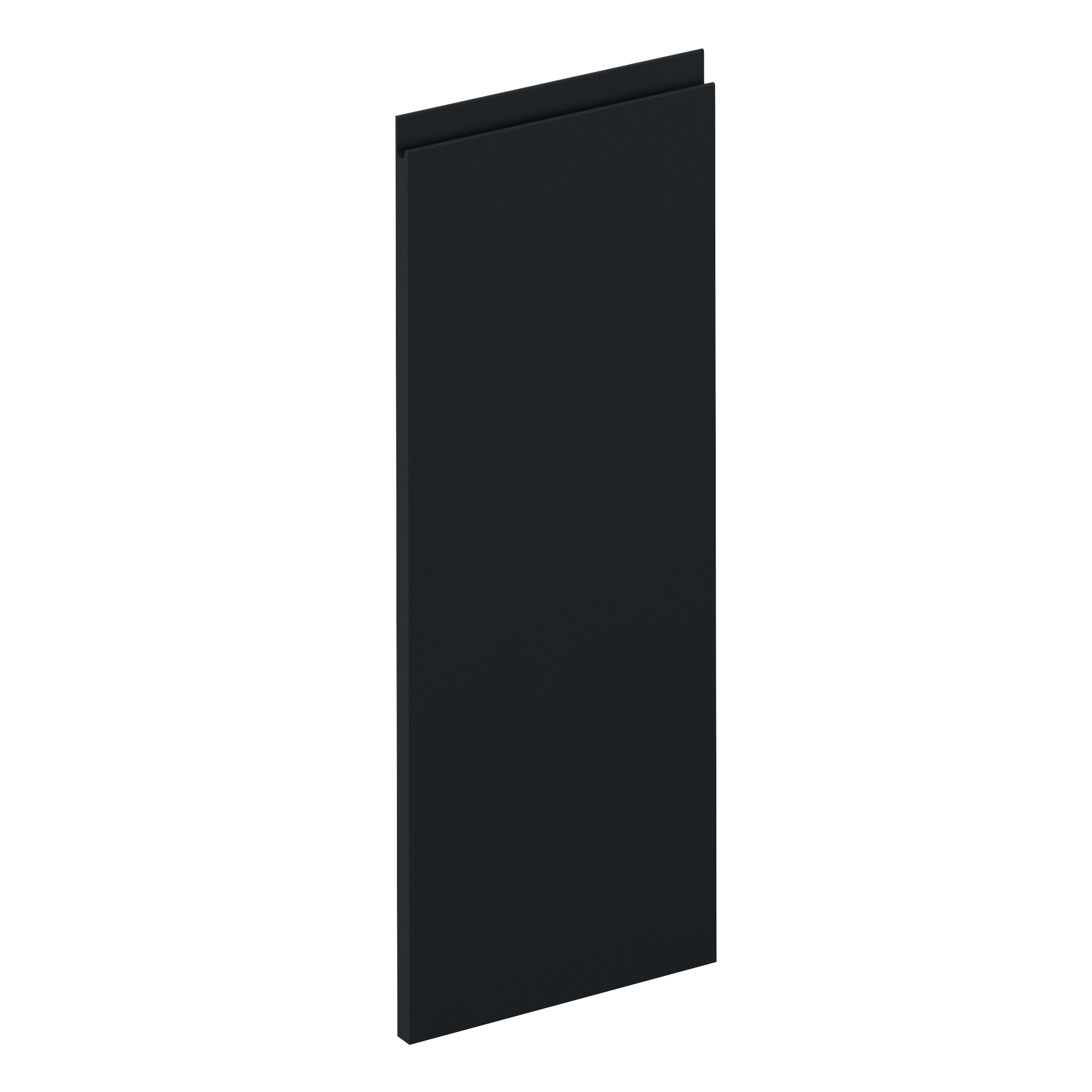 Lote de 2 puertas mueble de cocina tokyo negro mate h 76.8x l 29.7 cm