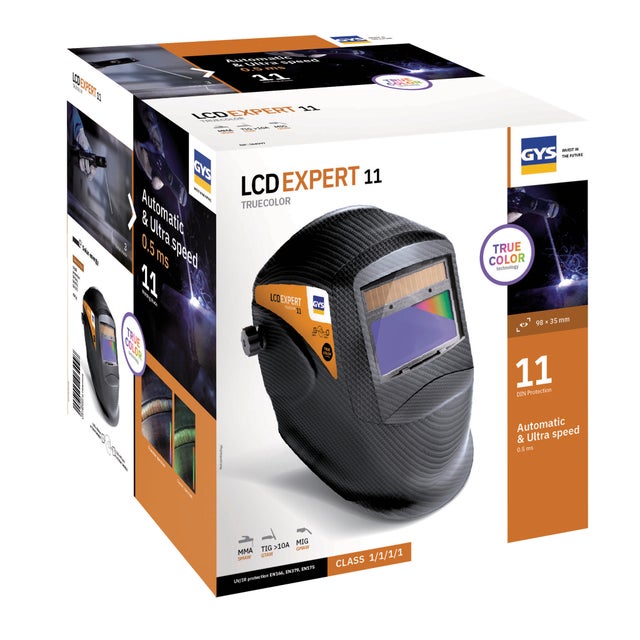 Masque de soudeur GYS Expert 11 carbon