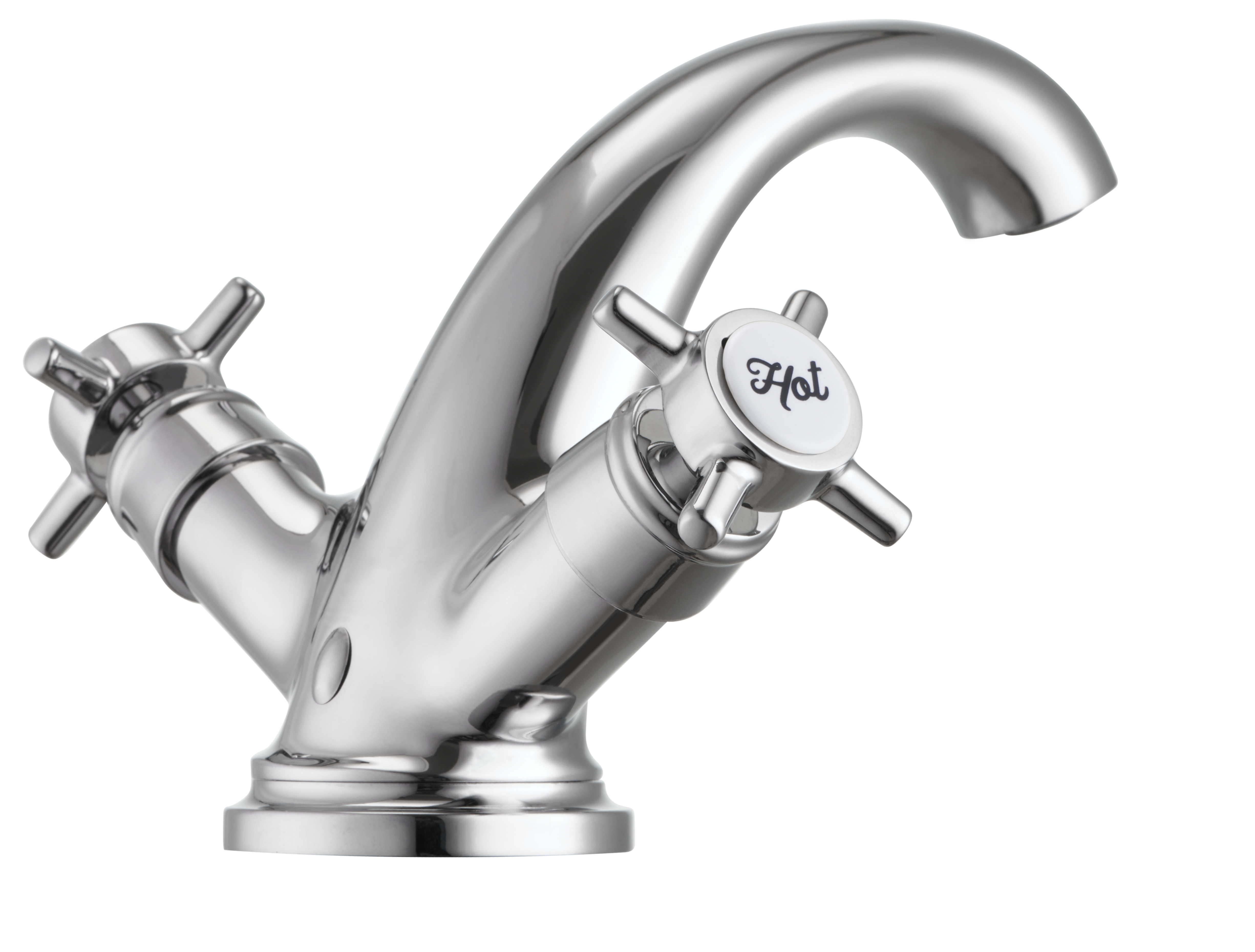 Bateria umywalkowa chrom 13.3 cm Mauna Sensea