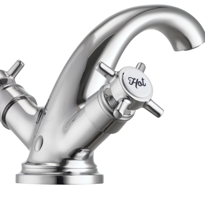 Bateria umywalkowa chrom 13.3 cm Mauna Sensea