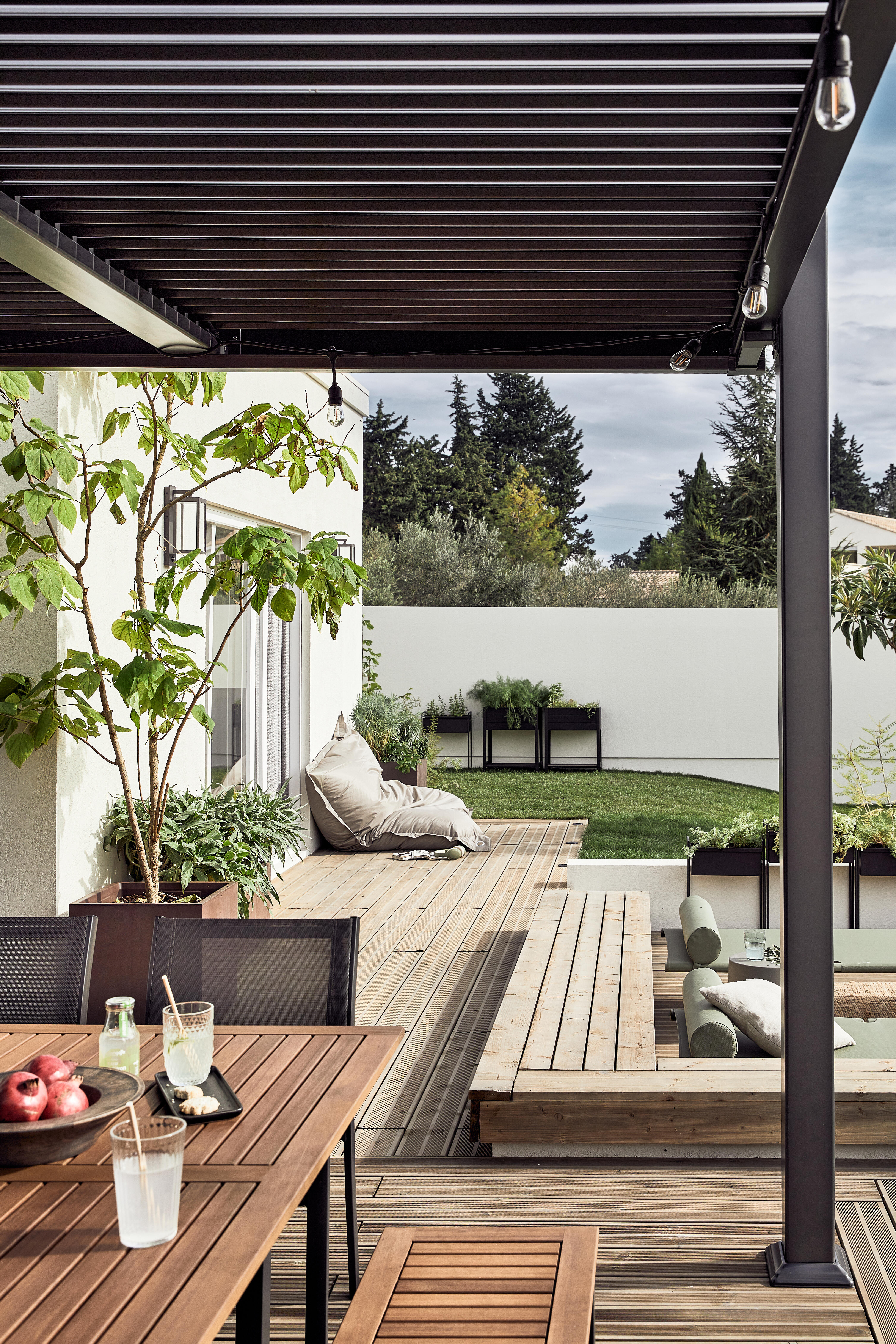 Coussin déperlant Maxi Bigbag, taupe l.140 x H.180 cm - 2