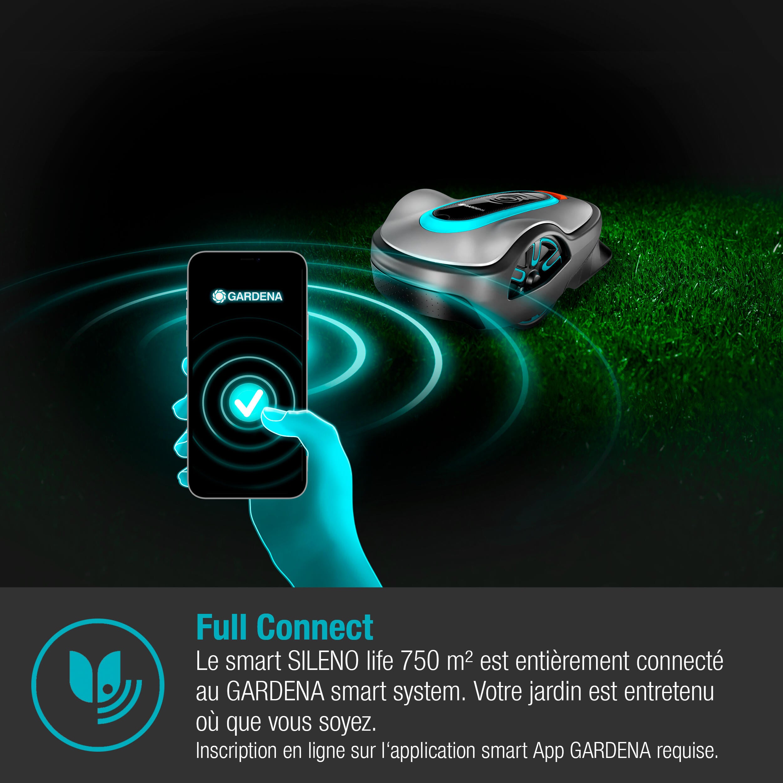Robot tondeuse gardena connecté 750m² - 5