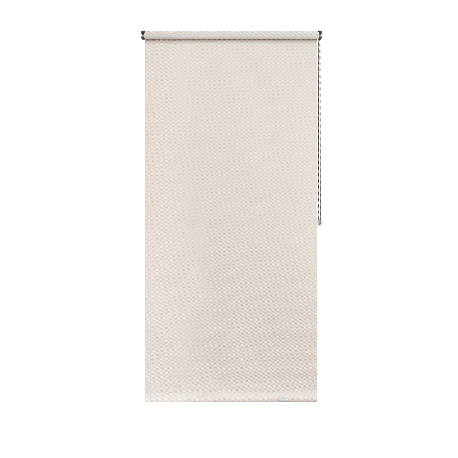 Estor enrollable screen 10% térmico con cadena Salsa poliéster liso blanco paper INSPIRE de 80x250cm. Instalación sin taladrar - 7