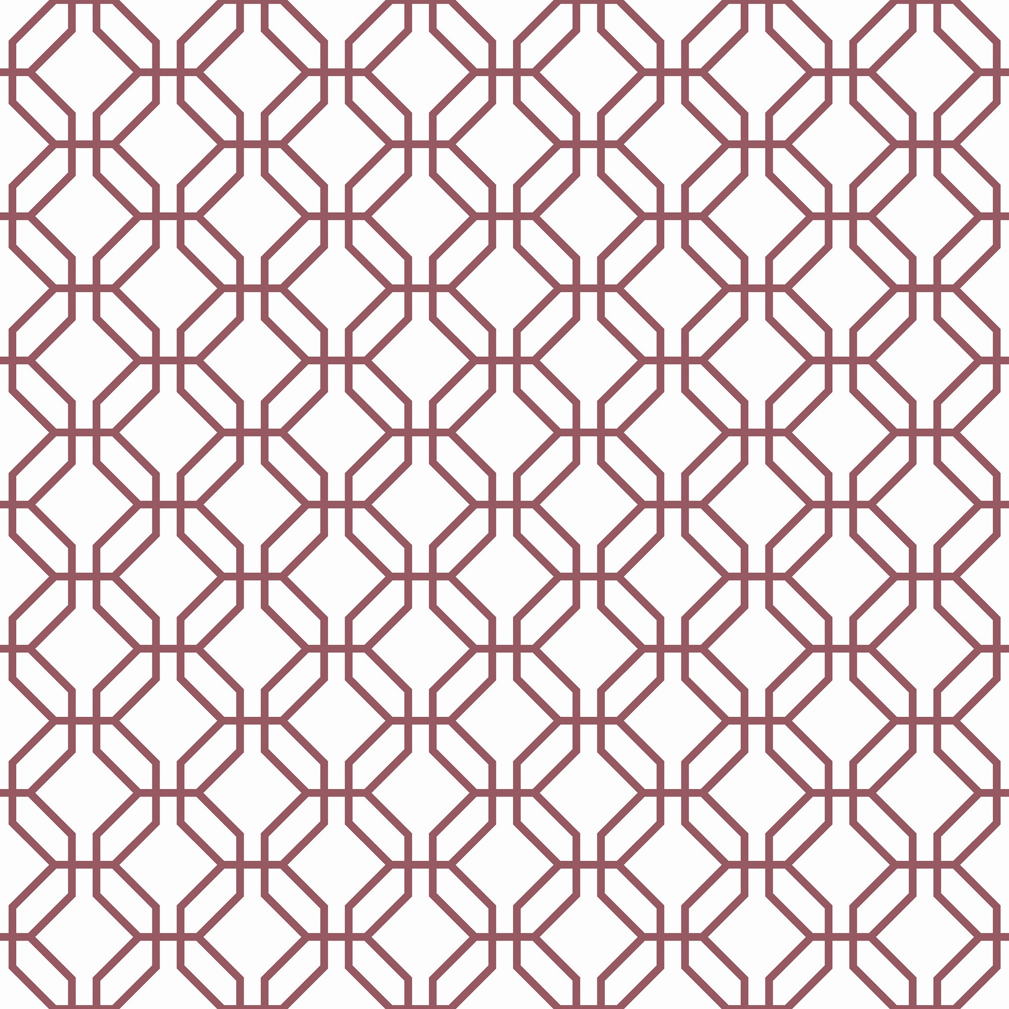 Papel pintado vinilo geométrico rojo