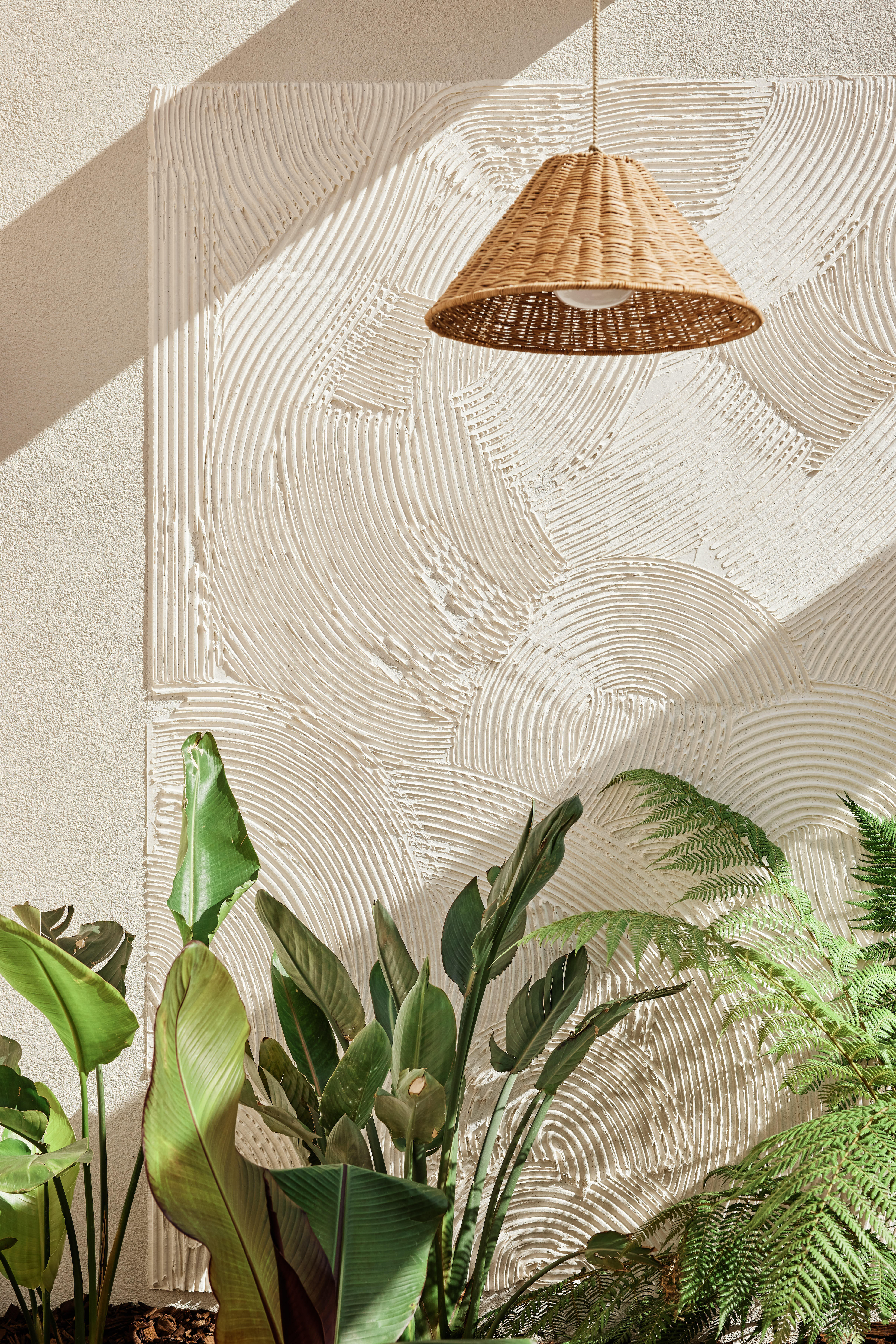 Lampadario LED design CALOBRA 20 BATTERY HANG marrone, luce calda 900 lumen, NEWGARDEN, IP54 - 16