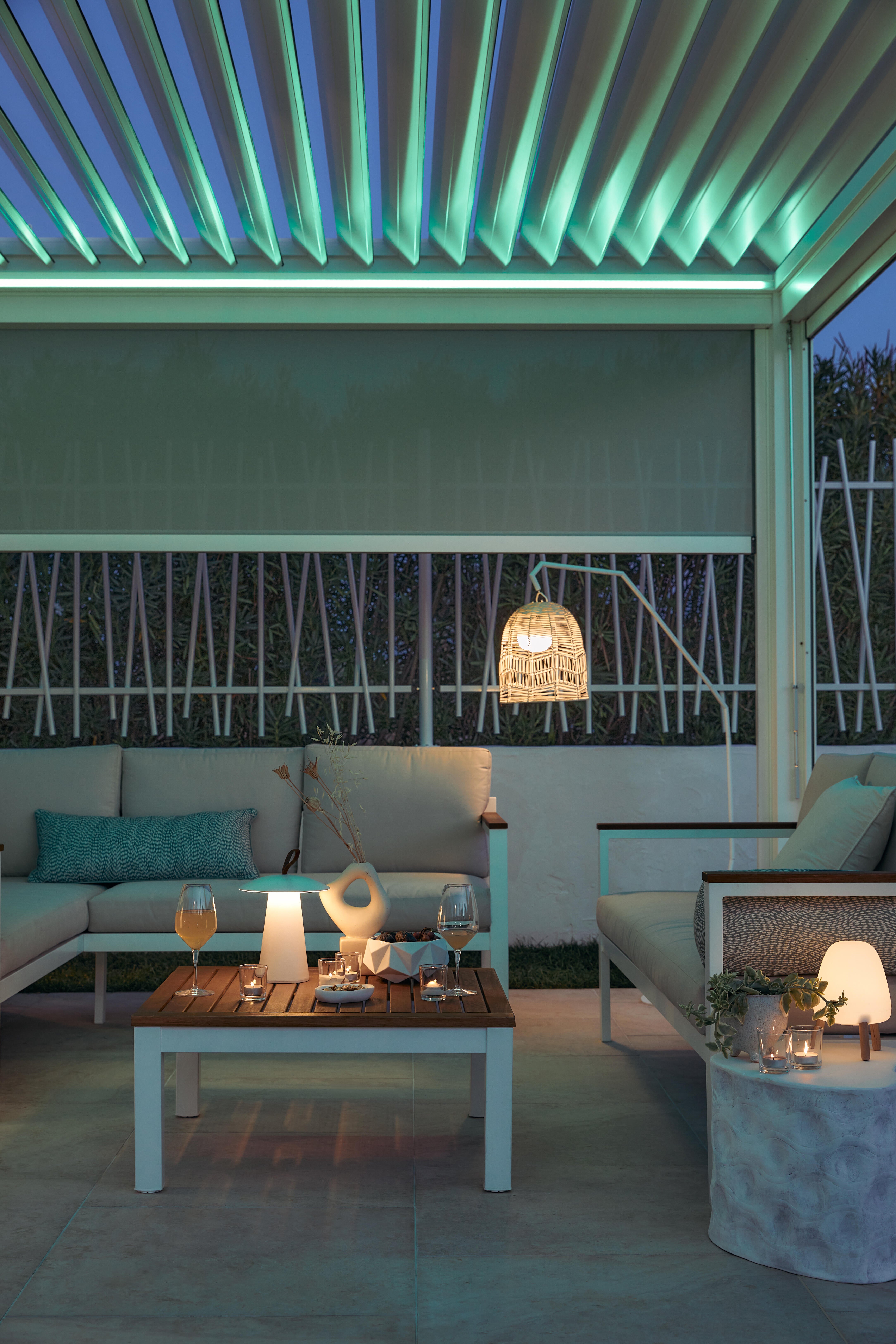 Cadeira relax aço branco Cocoon Naterial - 23