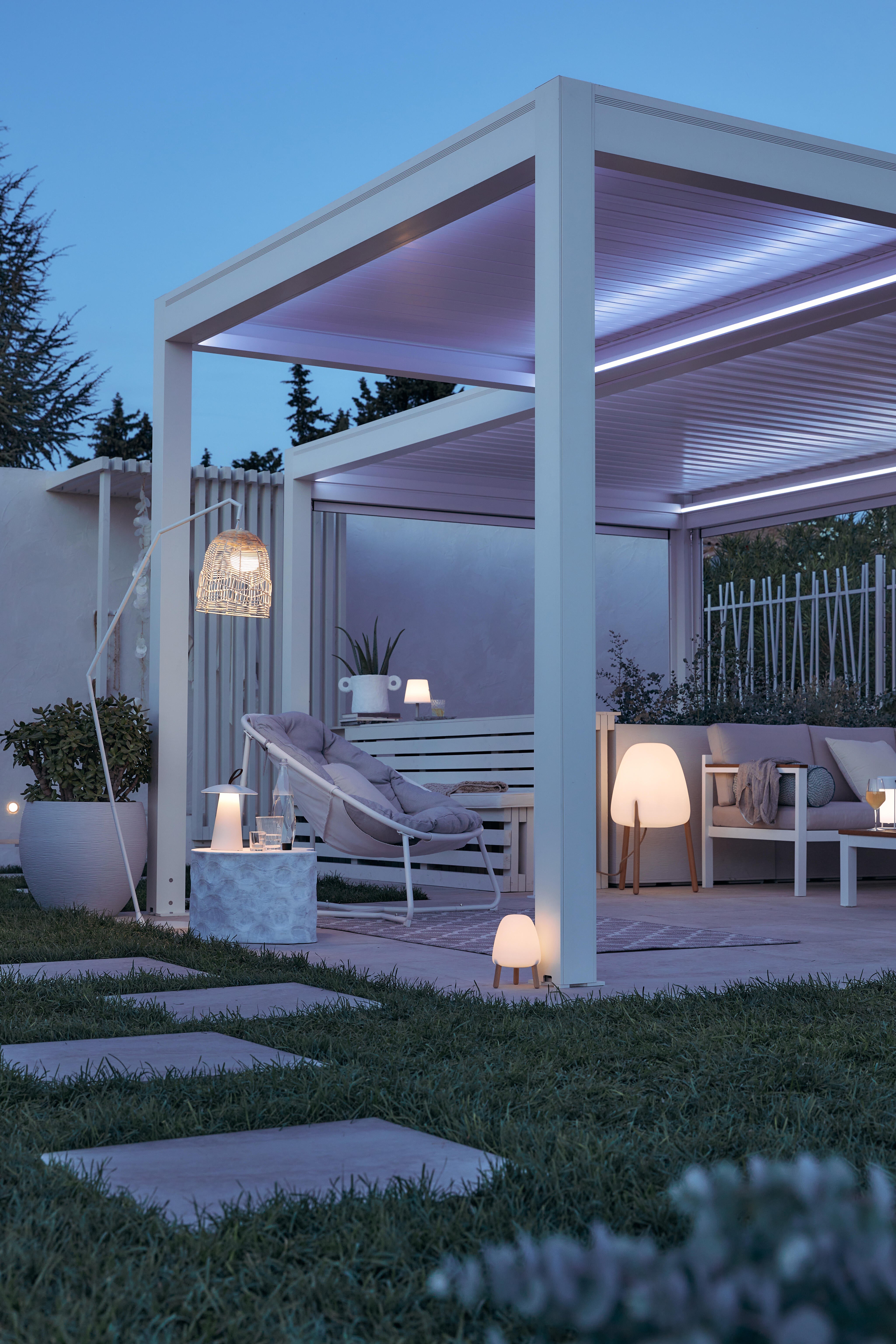 Cadeira relax aço branco Cocoon Naterial - 21