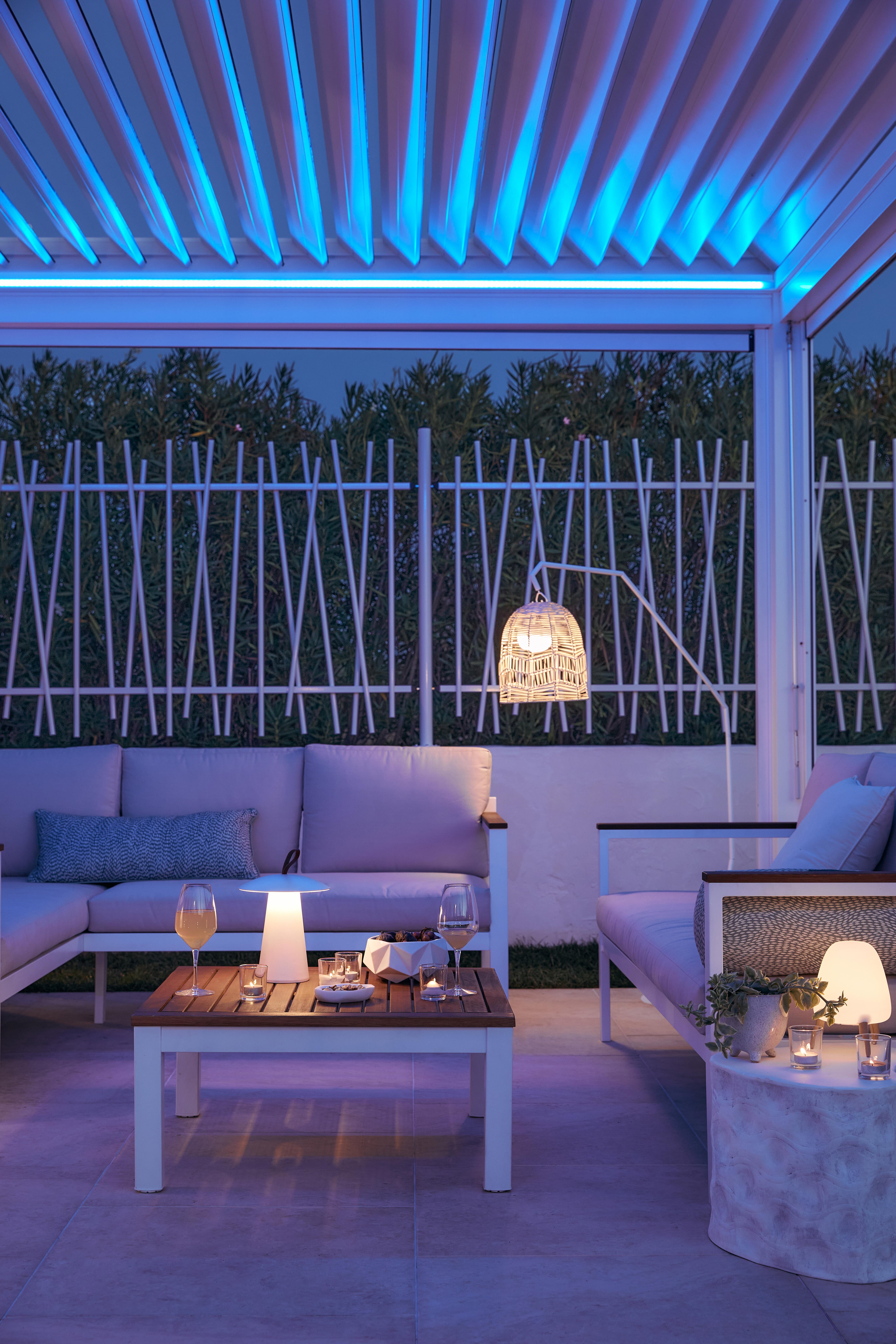 Cadeira relax aço branco Cocoon Naterial - 14