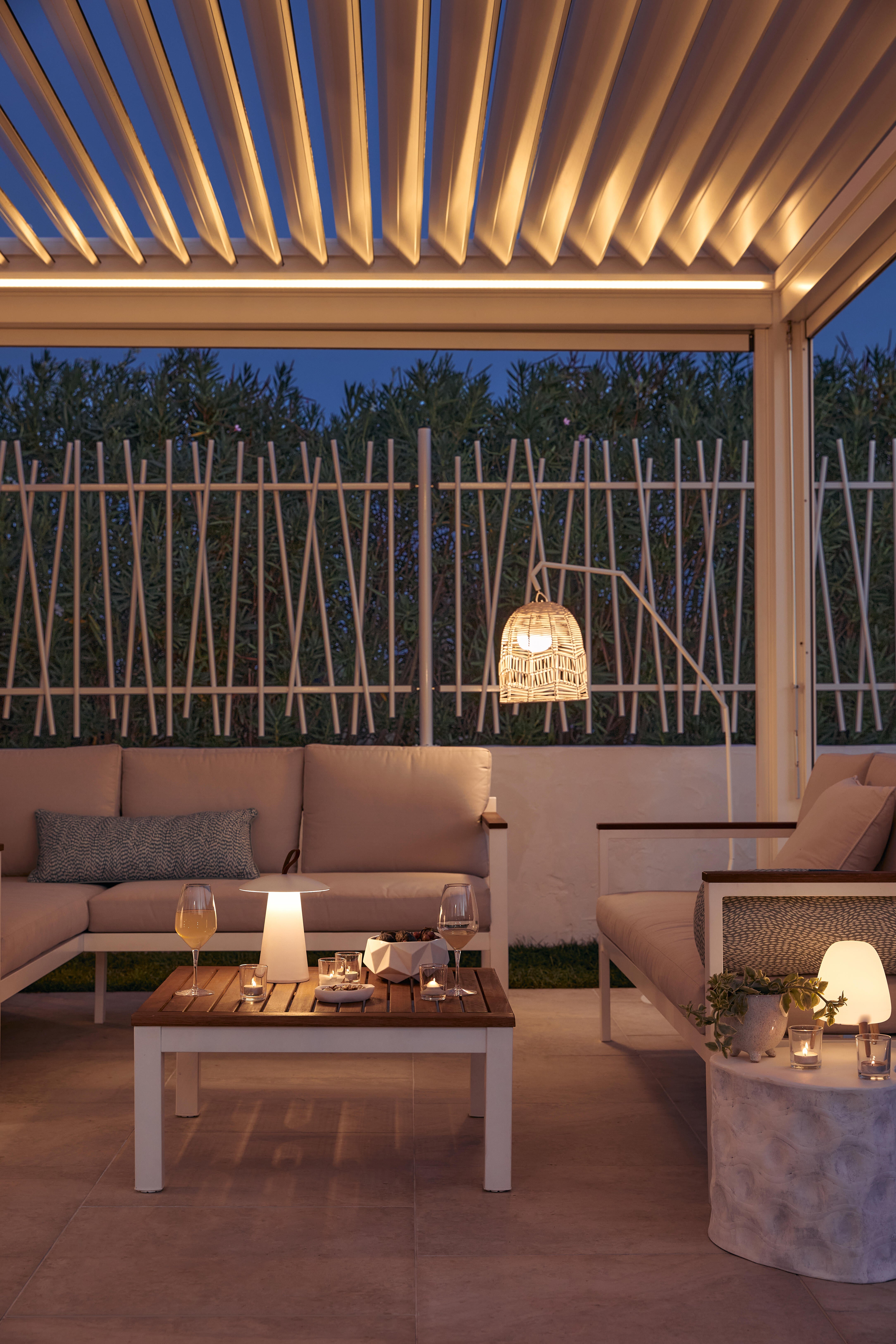 Cadeira relax aço branco Cocoon Naterial - 11