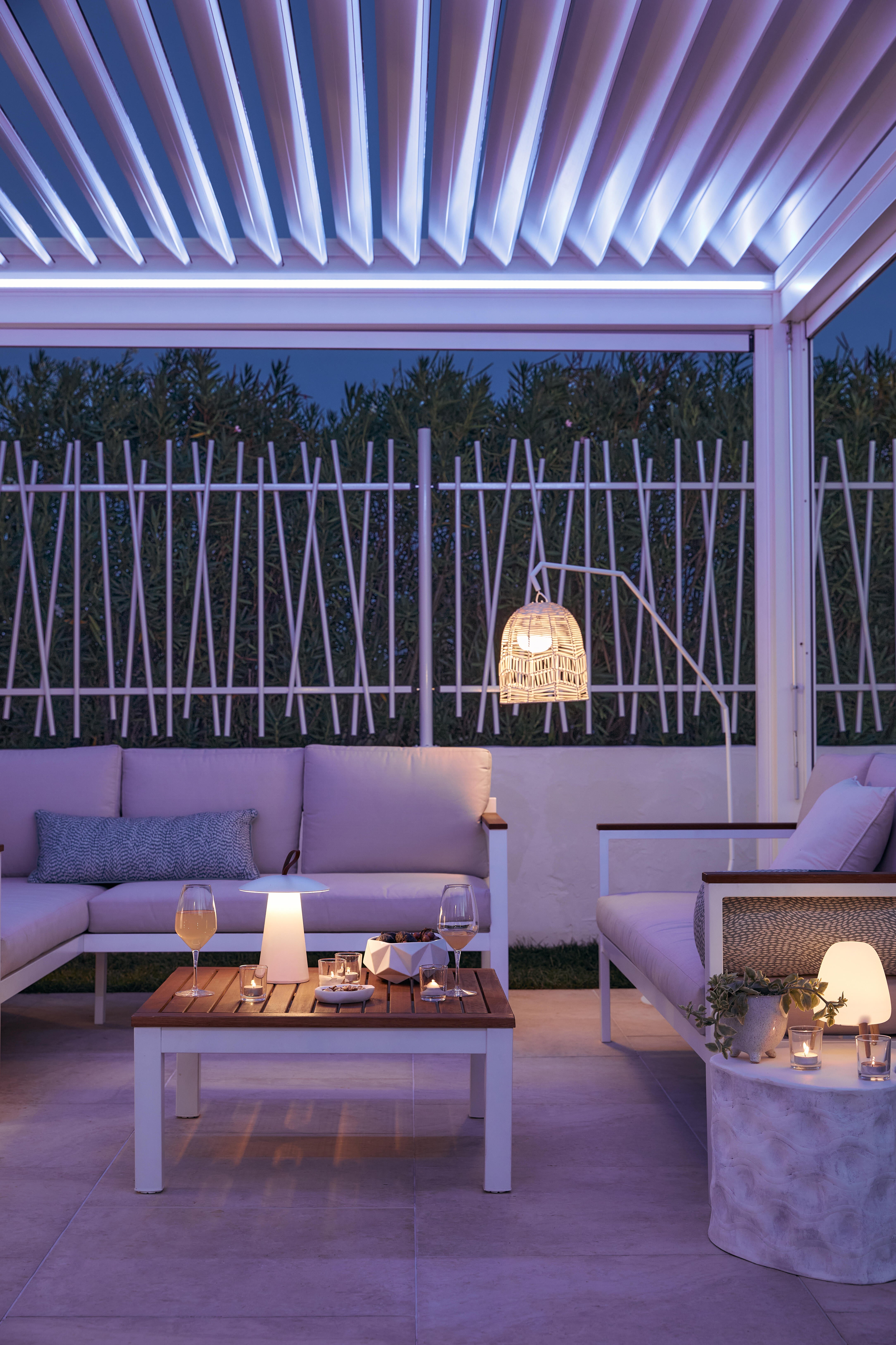 Cadeira relax aço branco Cocoon Naterial - 10