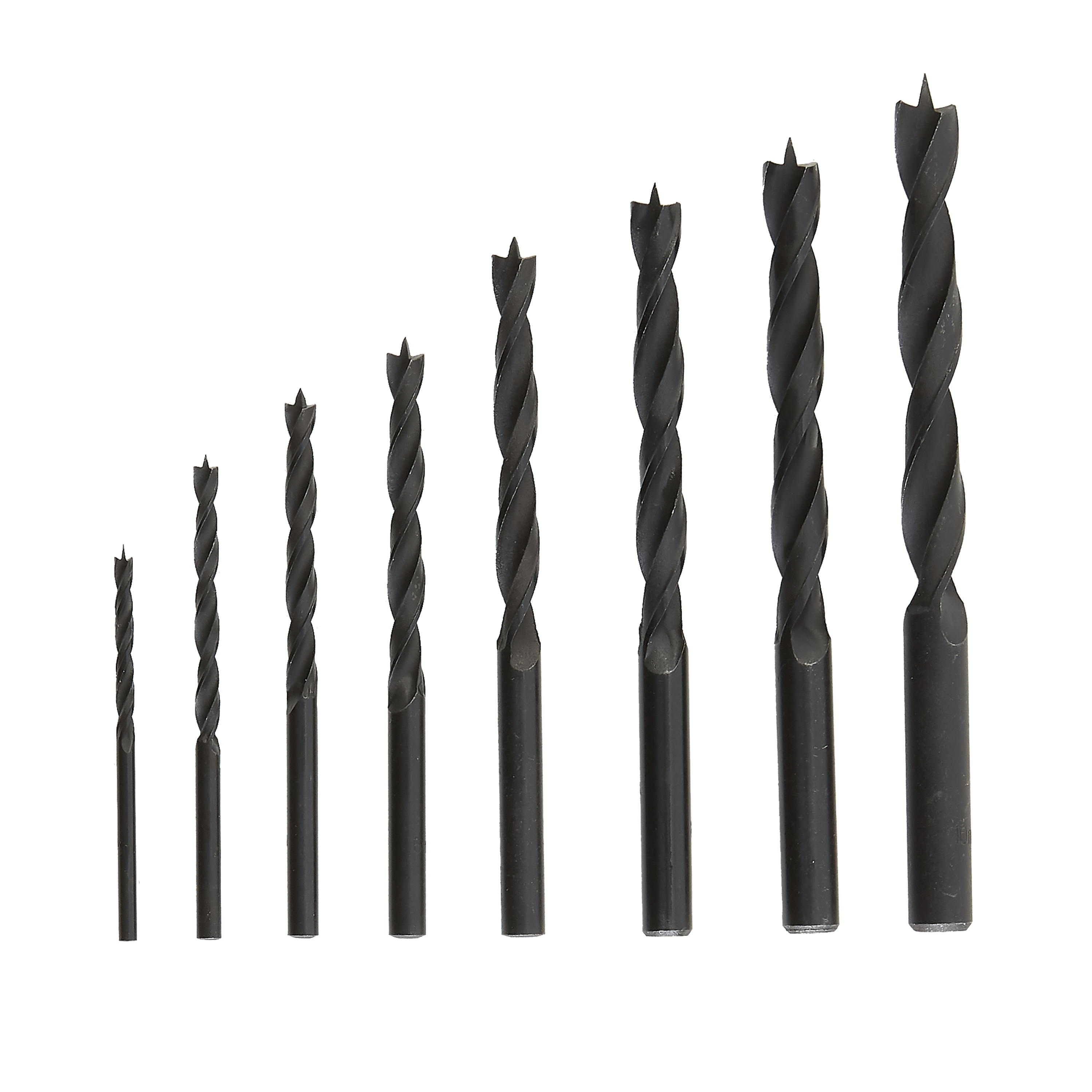 Estuche 8 brocas madera 3 - 10mm 1px