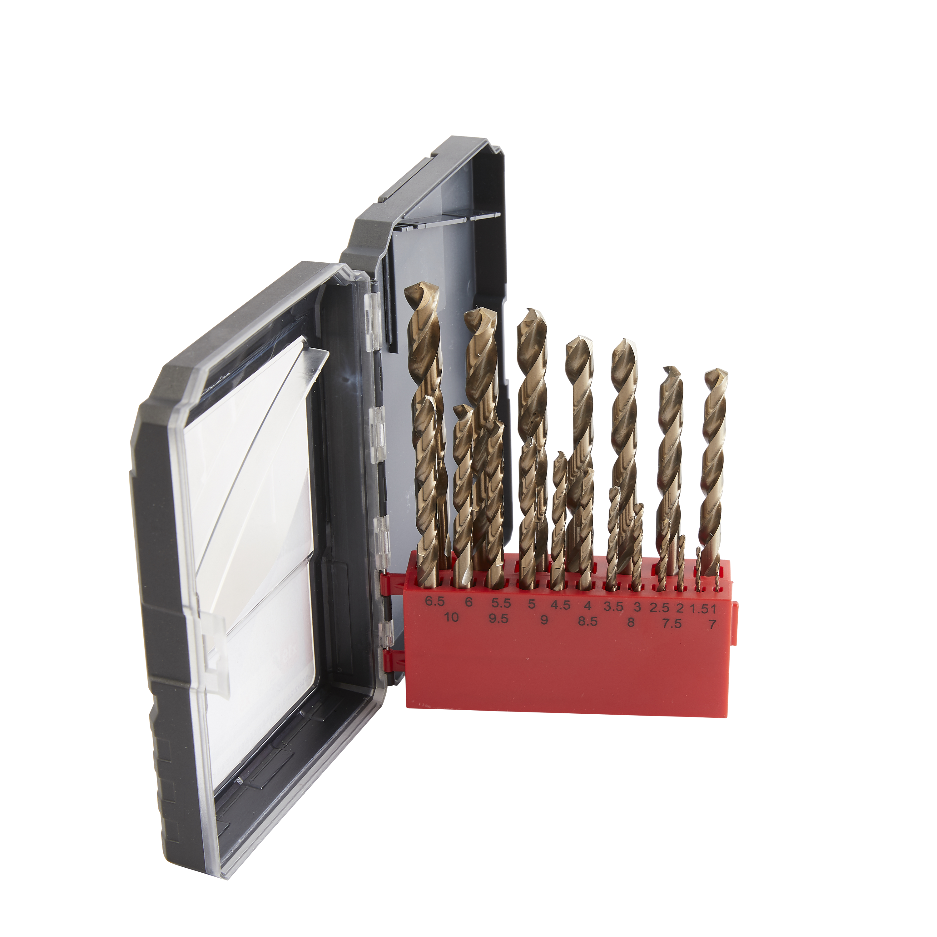 Lot de 19 forets métalliques, Diam.1 à 10 mm DEXTER PRO - 5