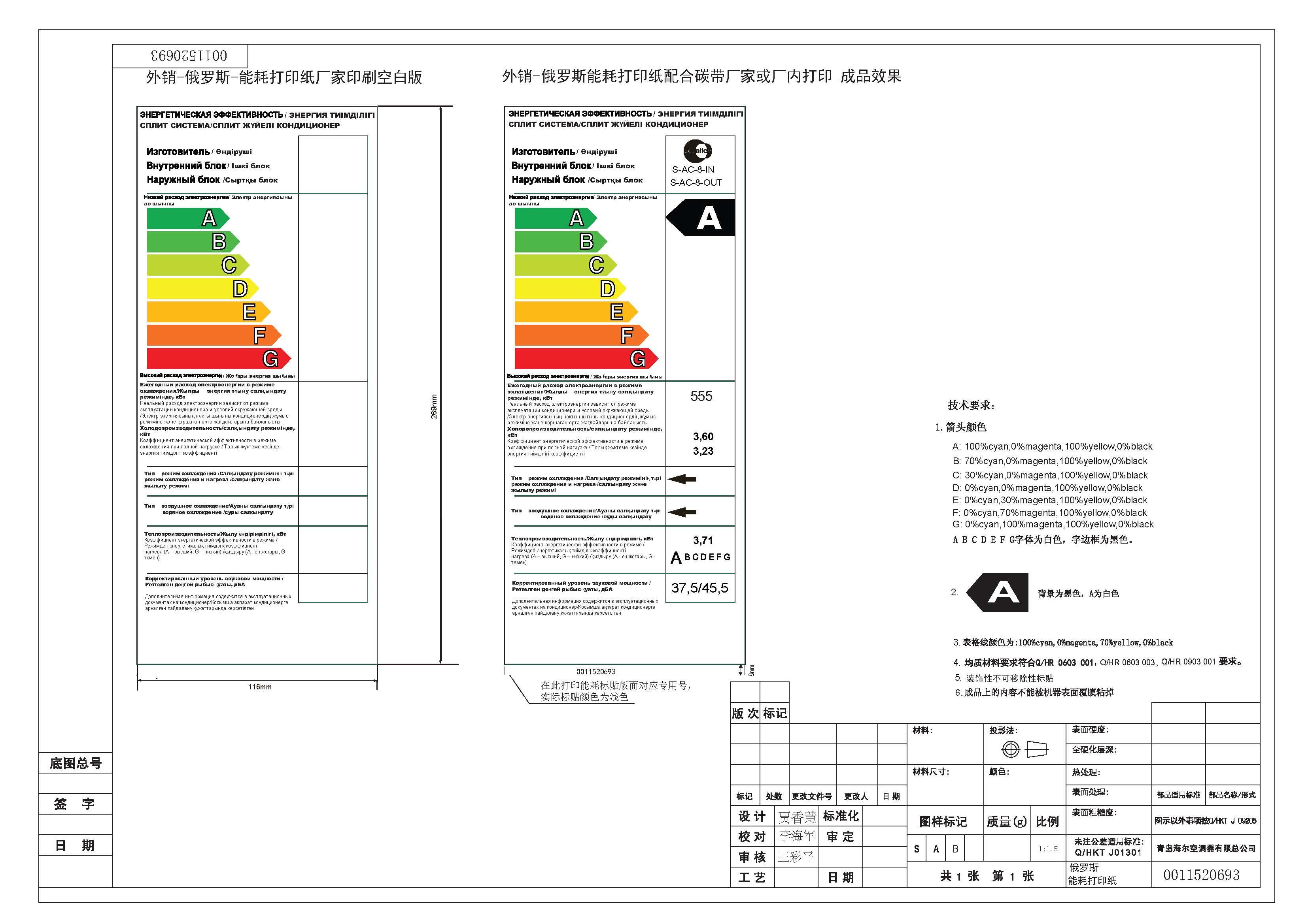 Condizionatore monosplit EQUATION 12000 BTU inverter A++/A+ serie - 20