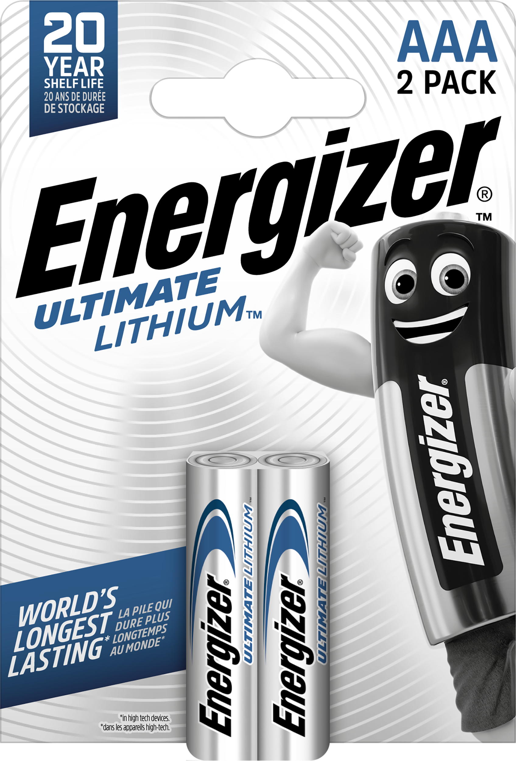 Bateria litowa ULTIMATE LITHIUM AAA L91 2 szt. ENERGIZER